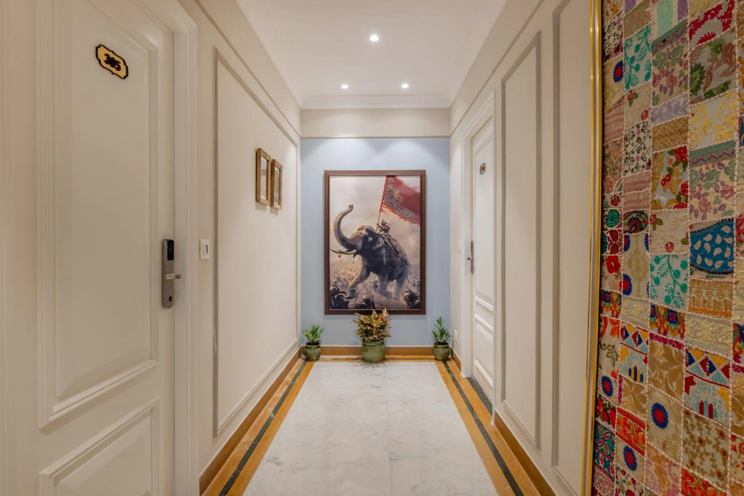 Lobby or reception in The Residency - A Boutique Hotel
