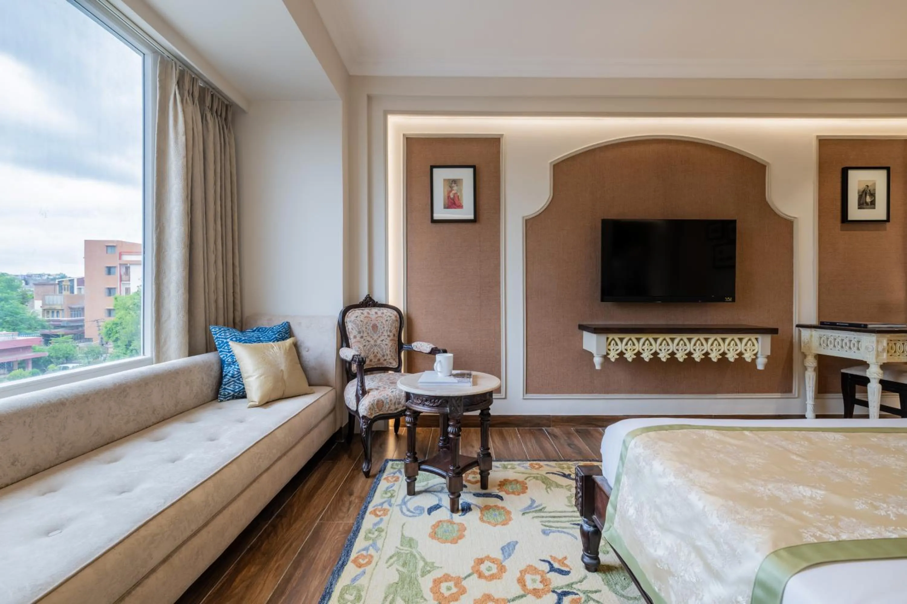 Seating area in The Residency - A Boutique Hotel