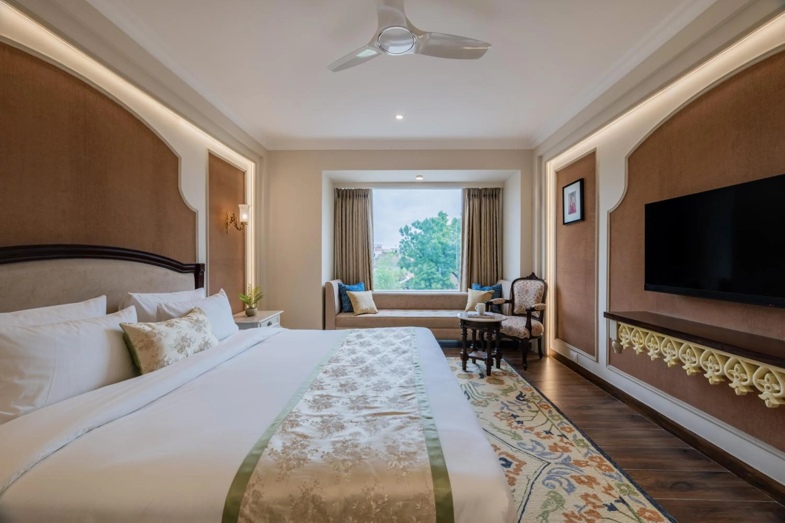 Bed in The Residency - A Boutique Hotel