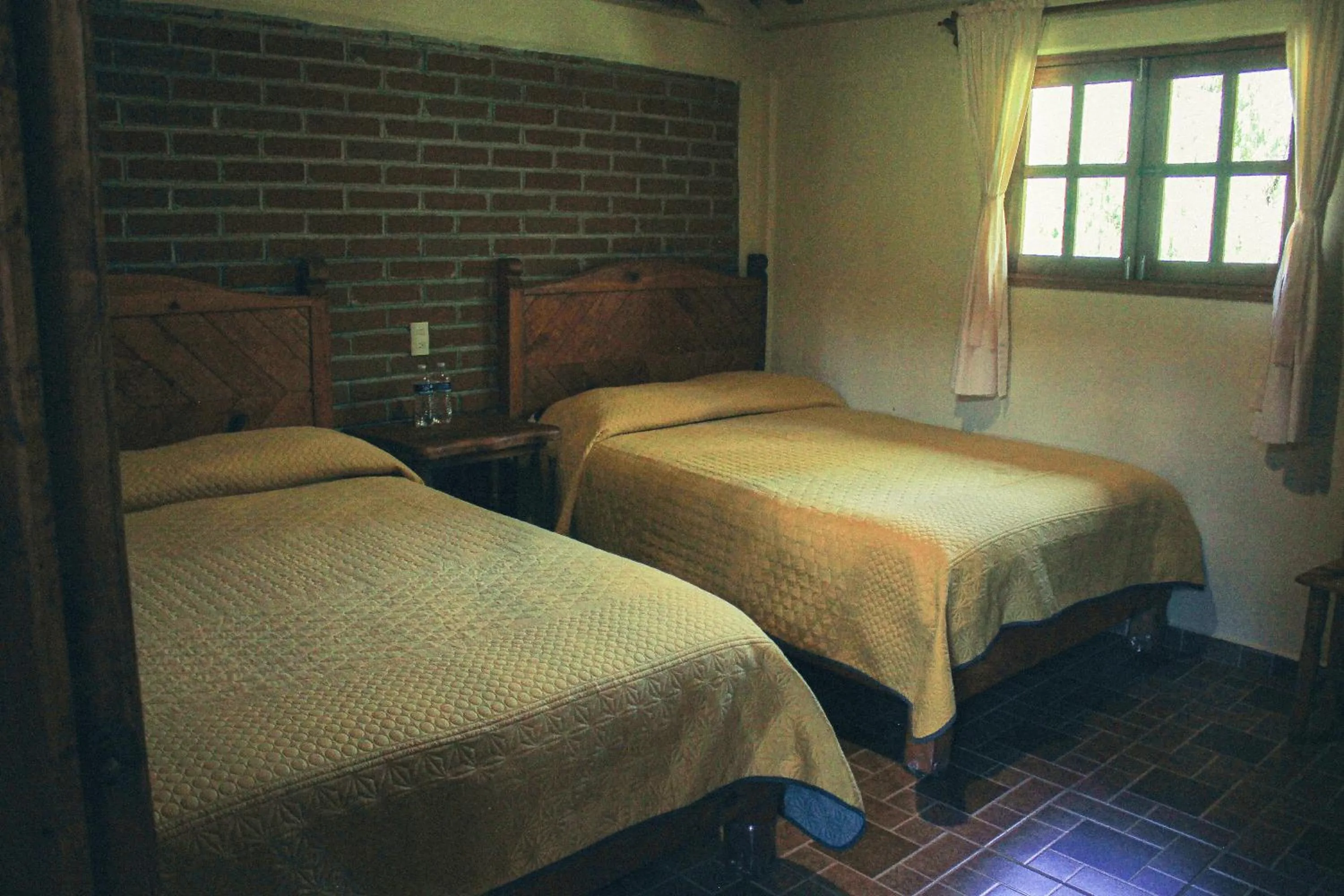 Bed in Cabañas Rincón Escondido
