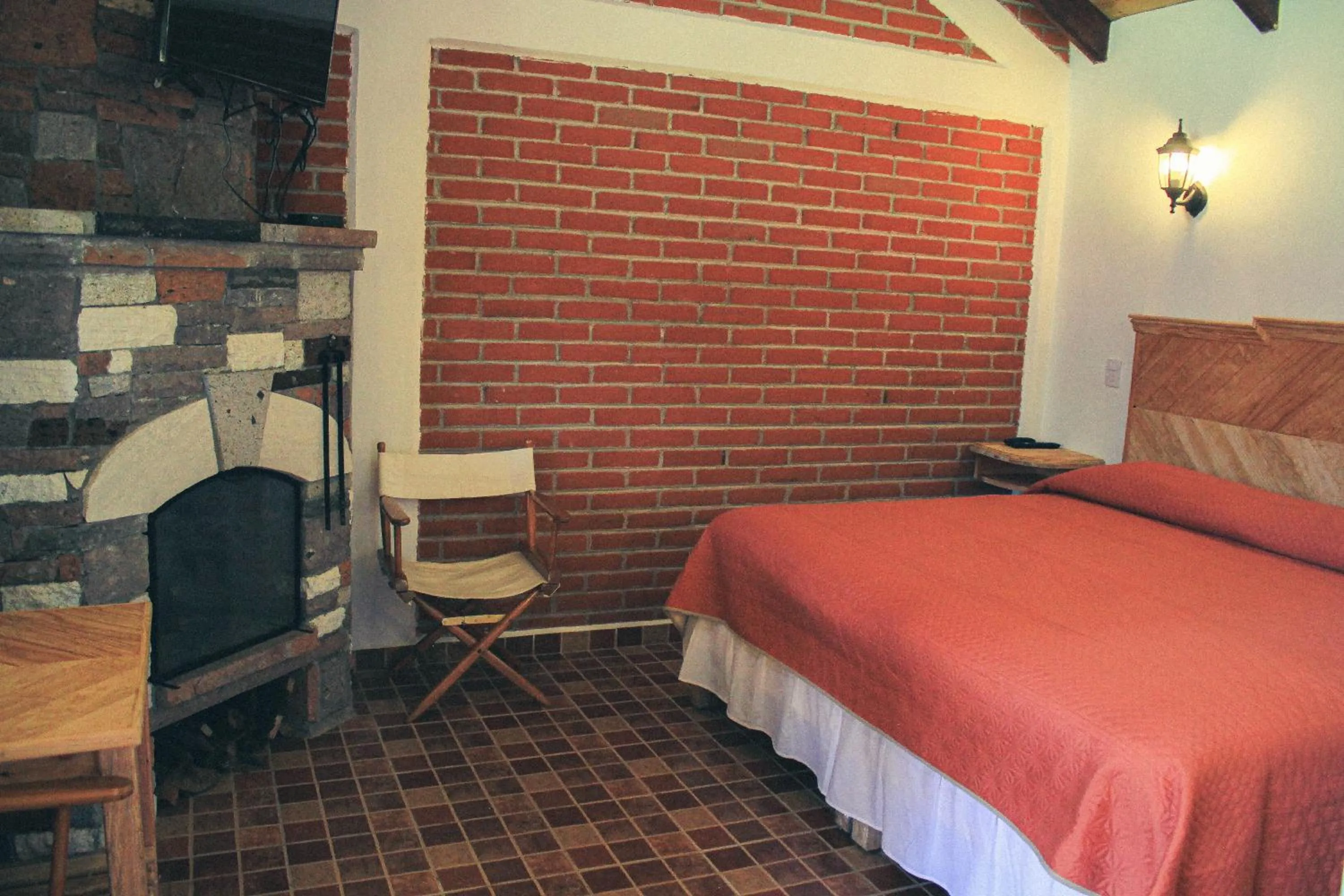 Bed in Cabañas Rincón Escondido