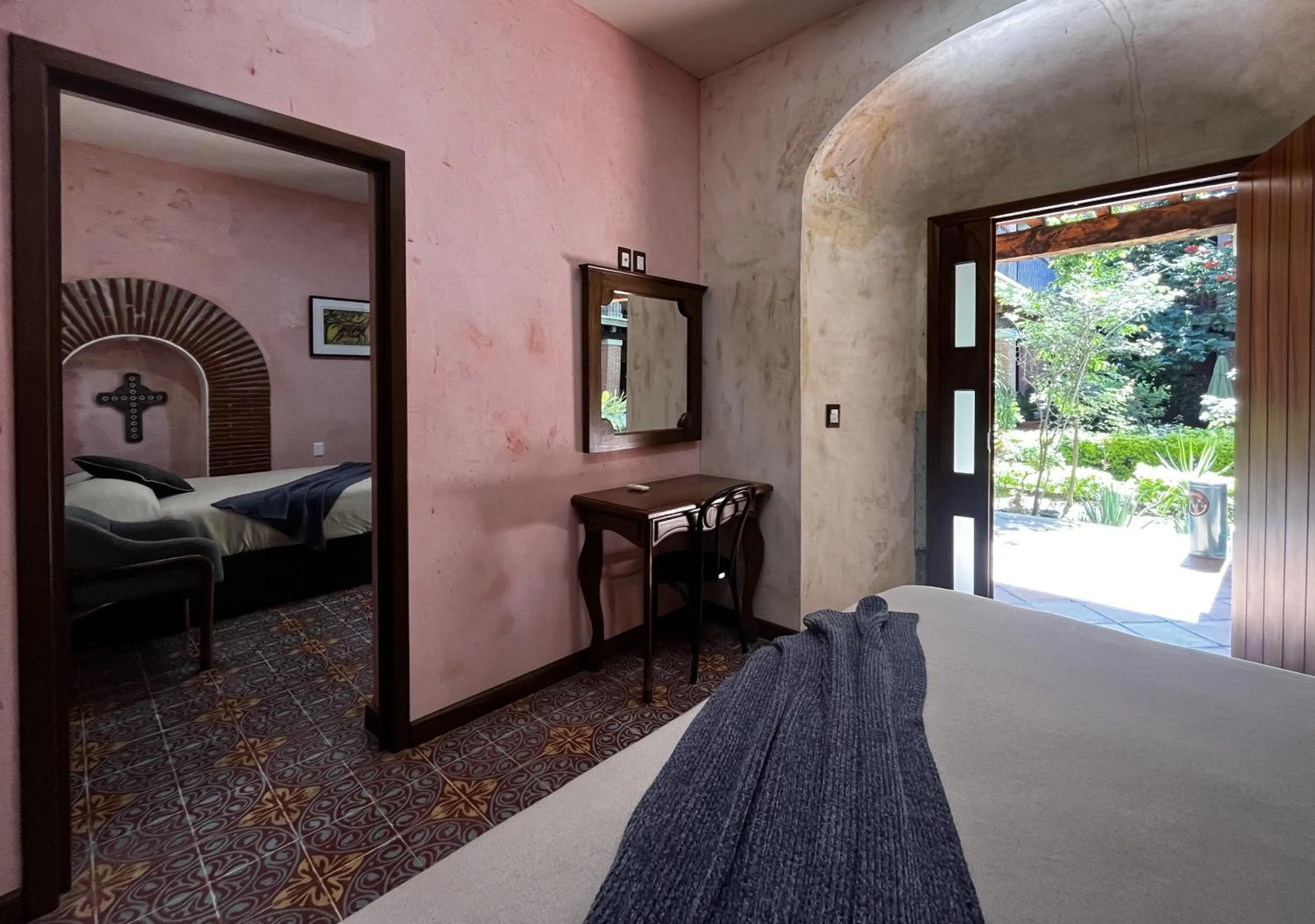 Bed in Hotel Siglo 17