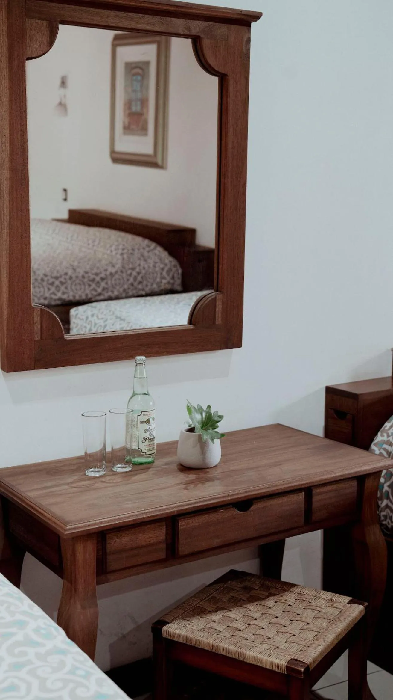 Bed in Hotel Siglo 17