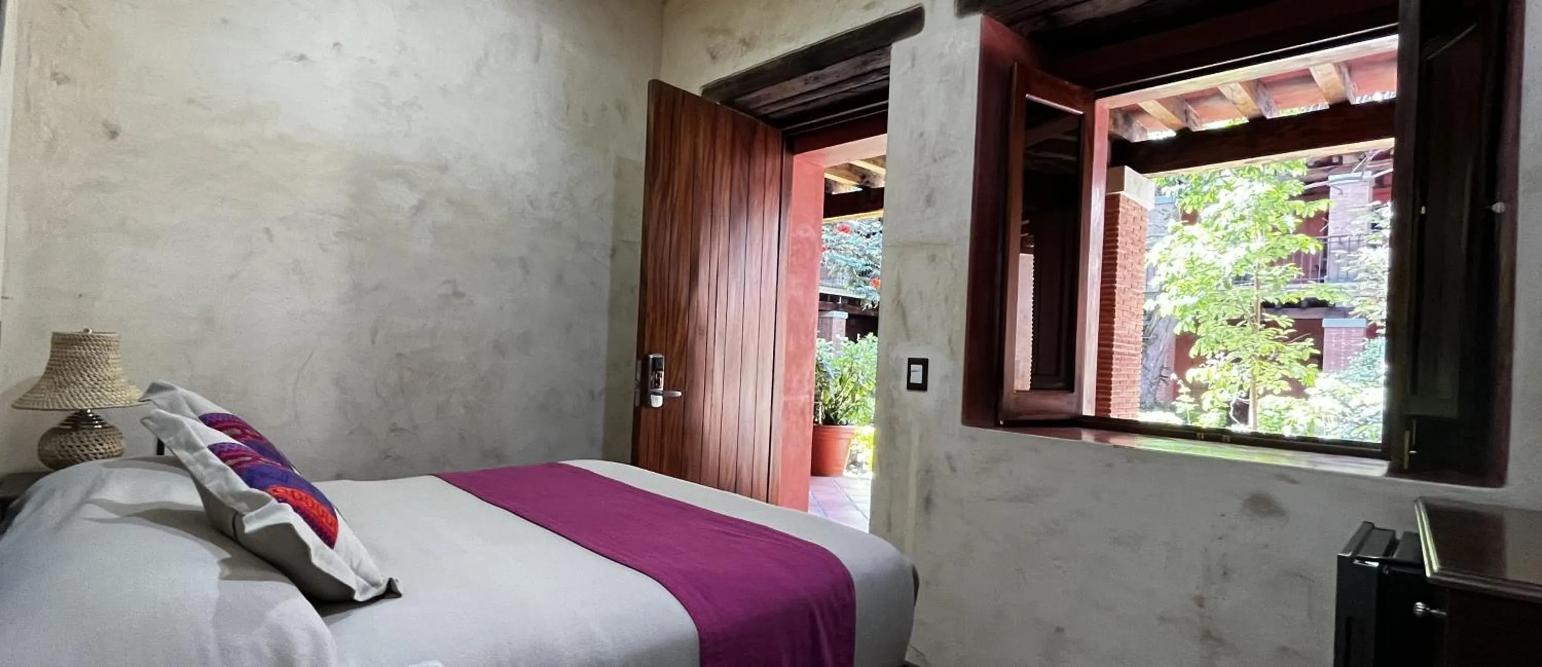 Bed in Hotel Siglo 17