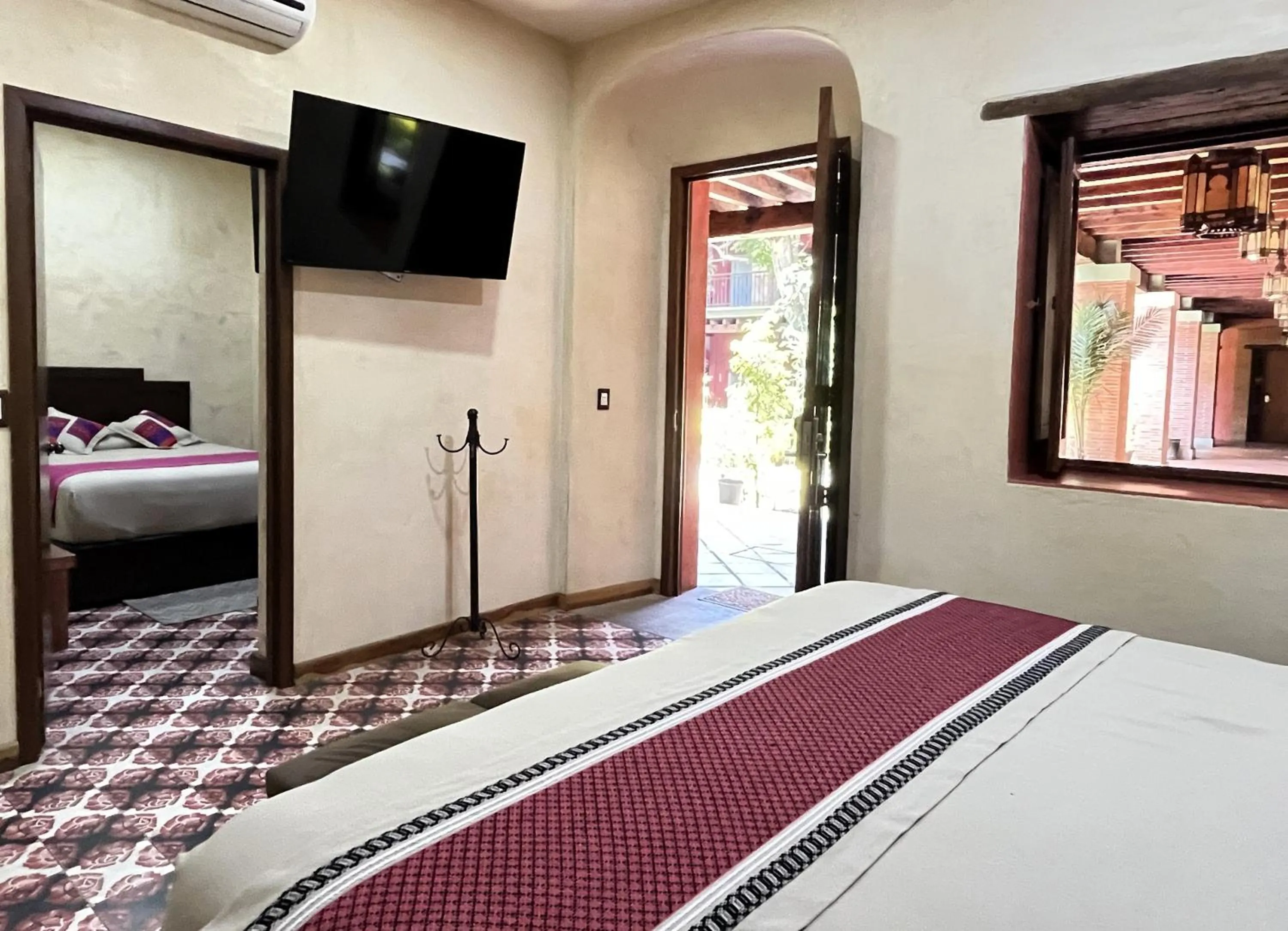 Bed in Hotel Siglo 17