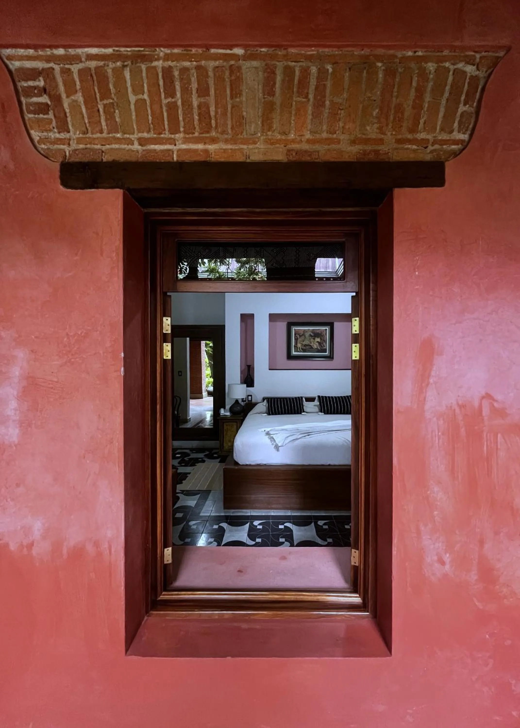 Bed in Hotel Siglo 17