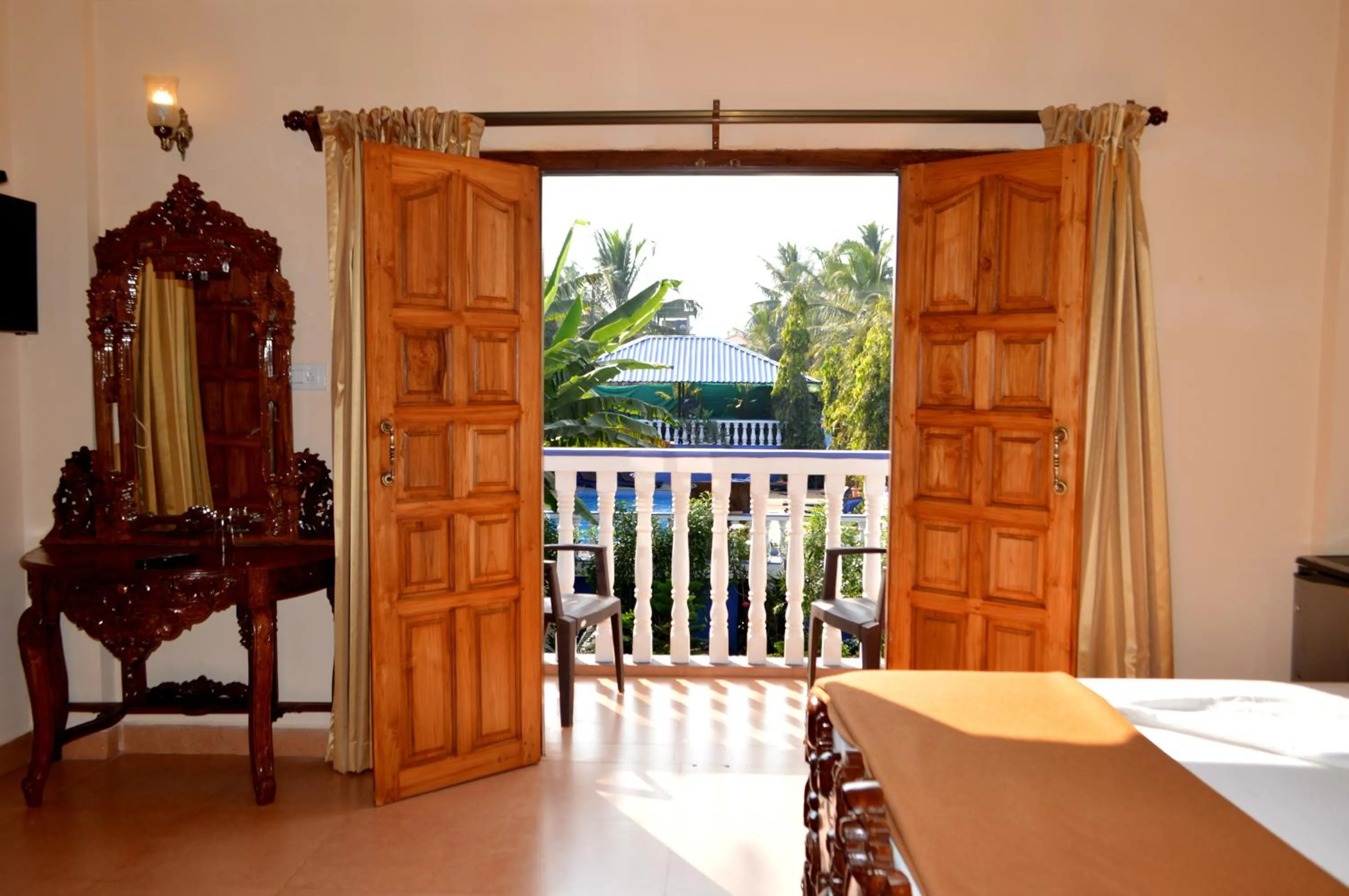 Balcony/Terrace in Mayflower Beach Resort
