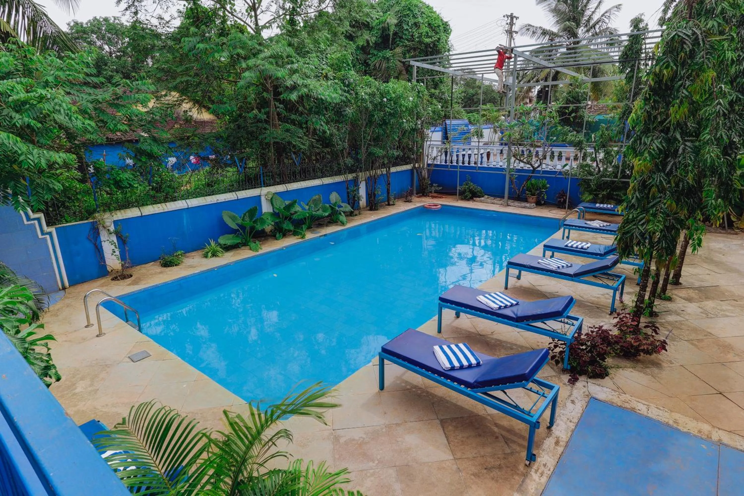 Garden view in Mayflower Beach Resort