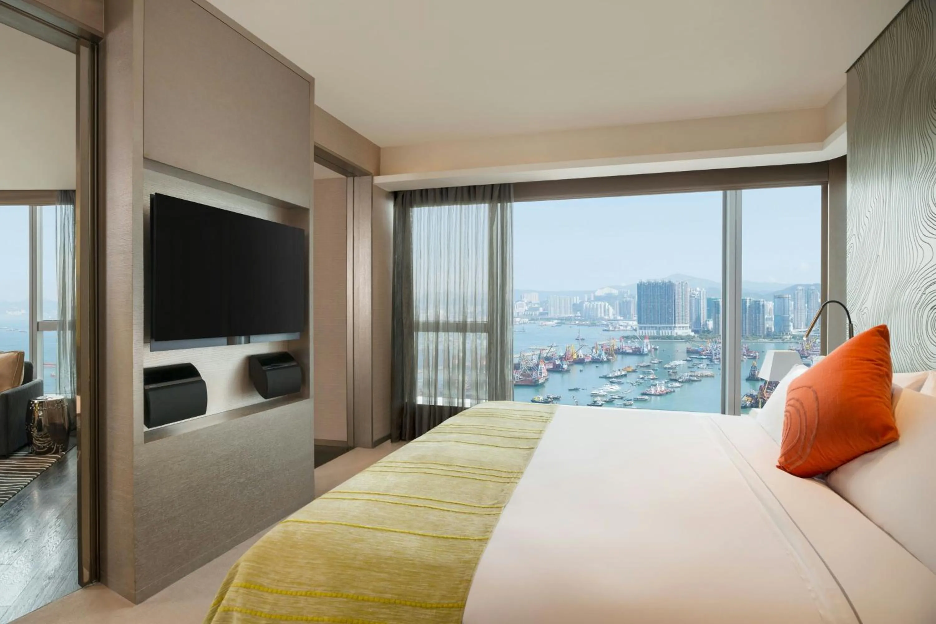 Photo of the whole room, Bed in W Hong Kong