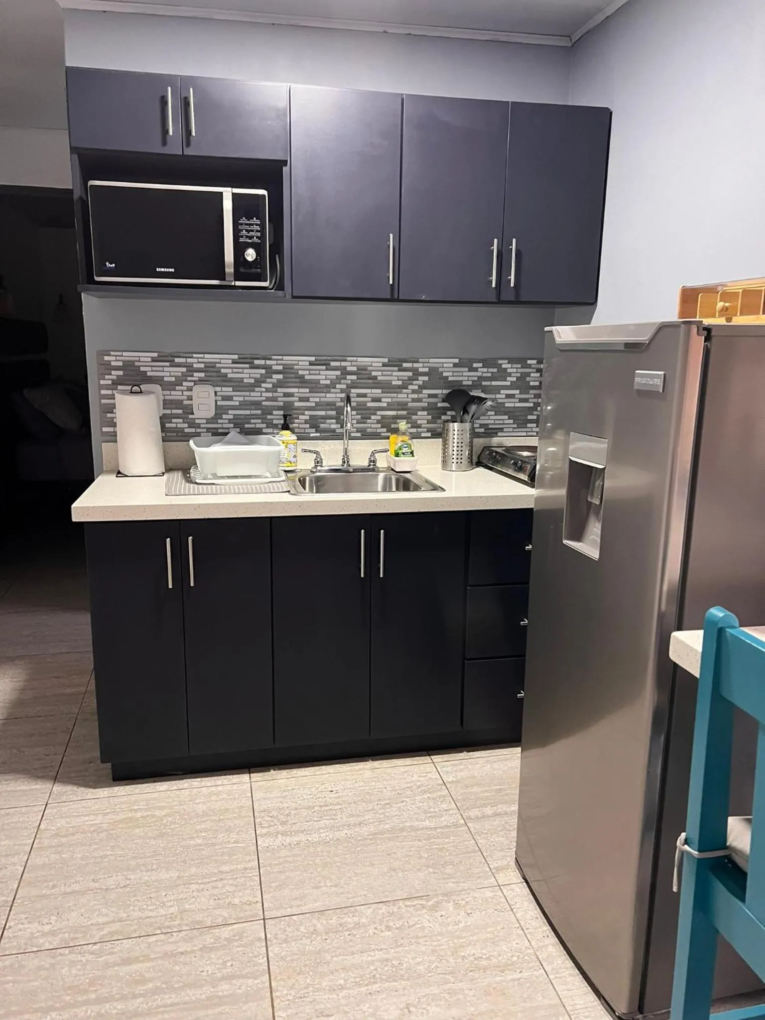 Kitchen or kitchenette in Residencias Arenal