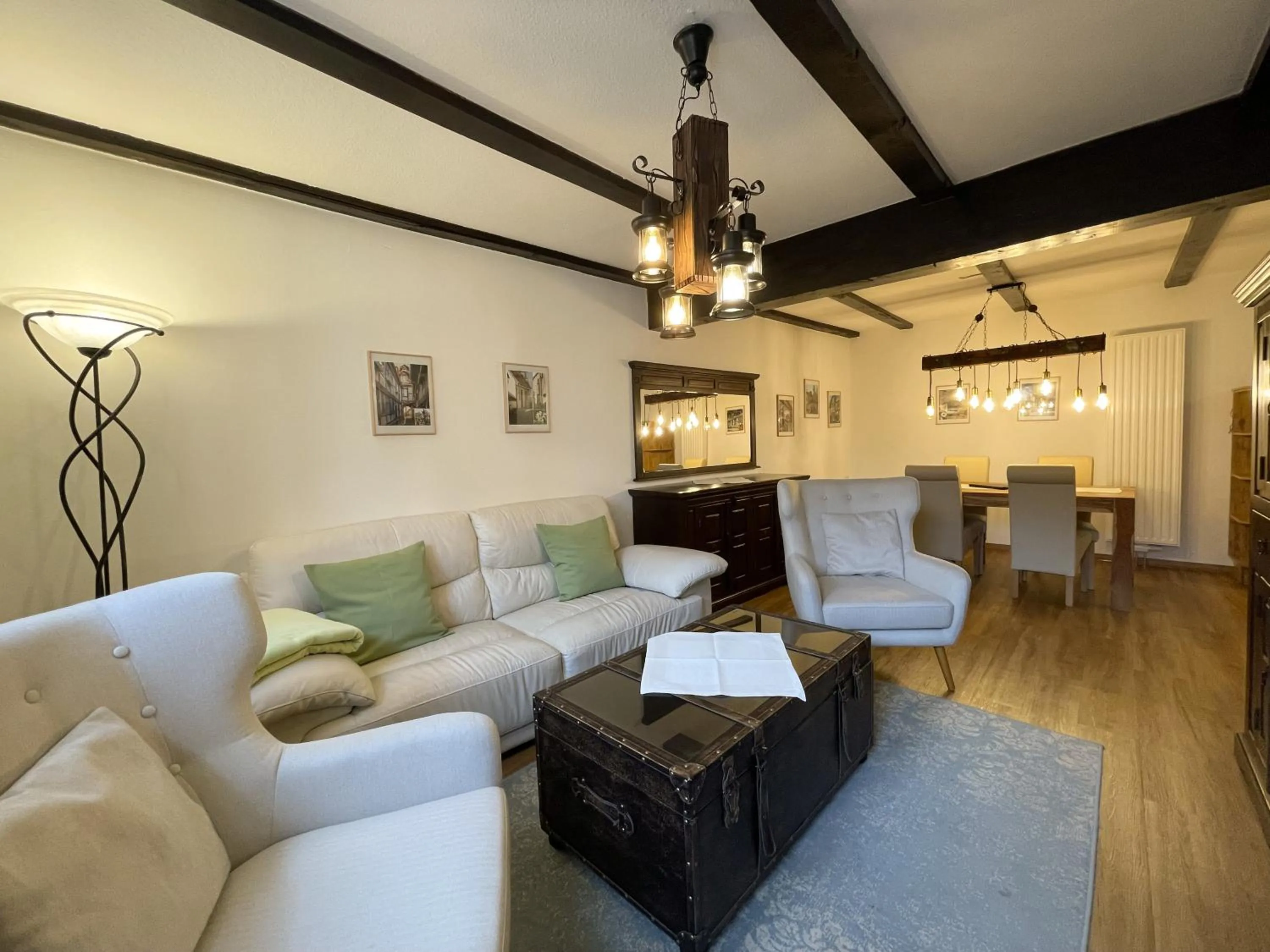 Living room in Urlaub im Fachwerk - Klink