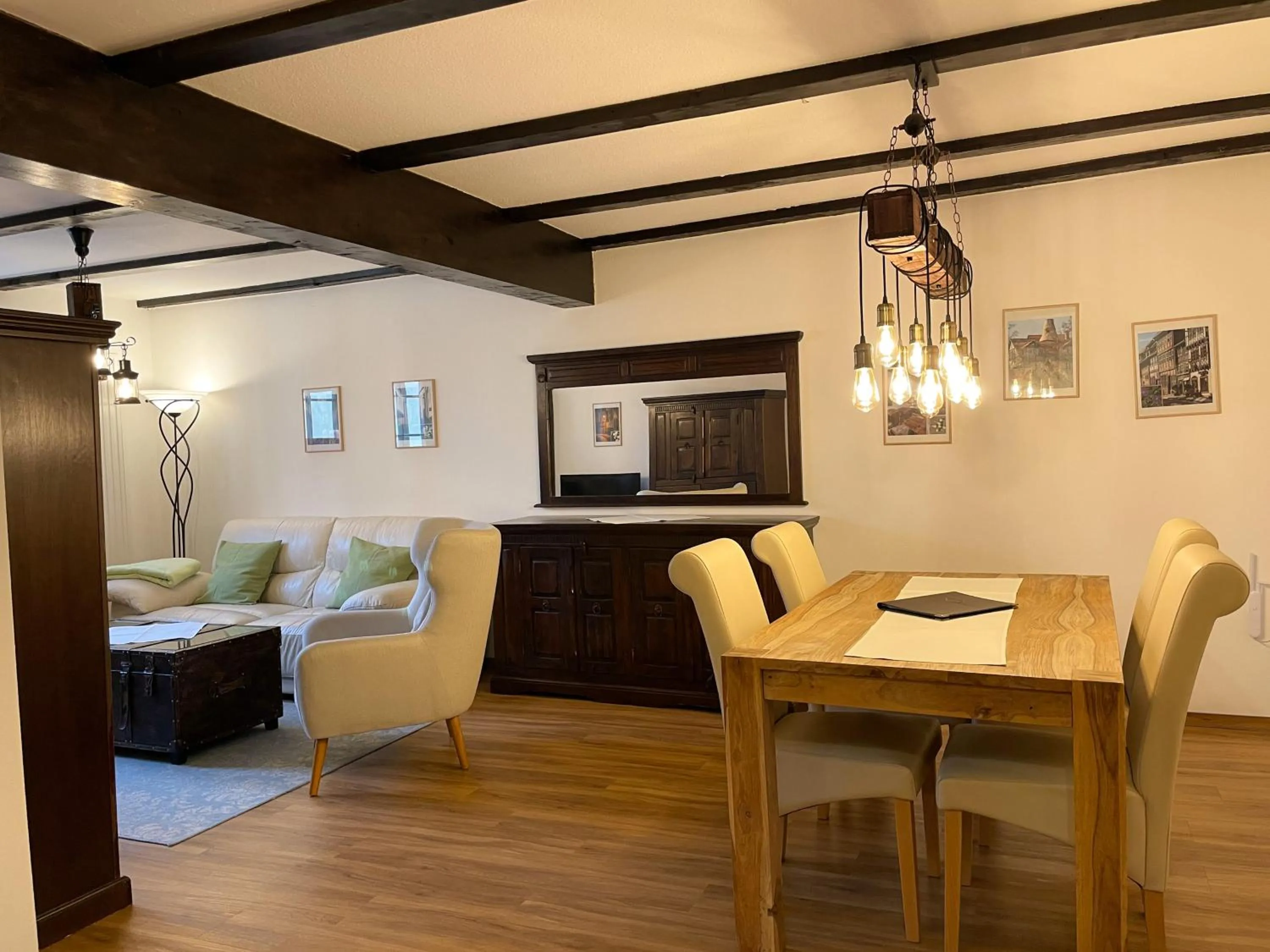 Living room in Urlaub im Fachwerk - Klink