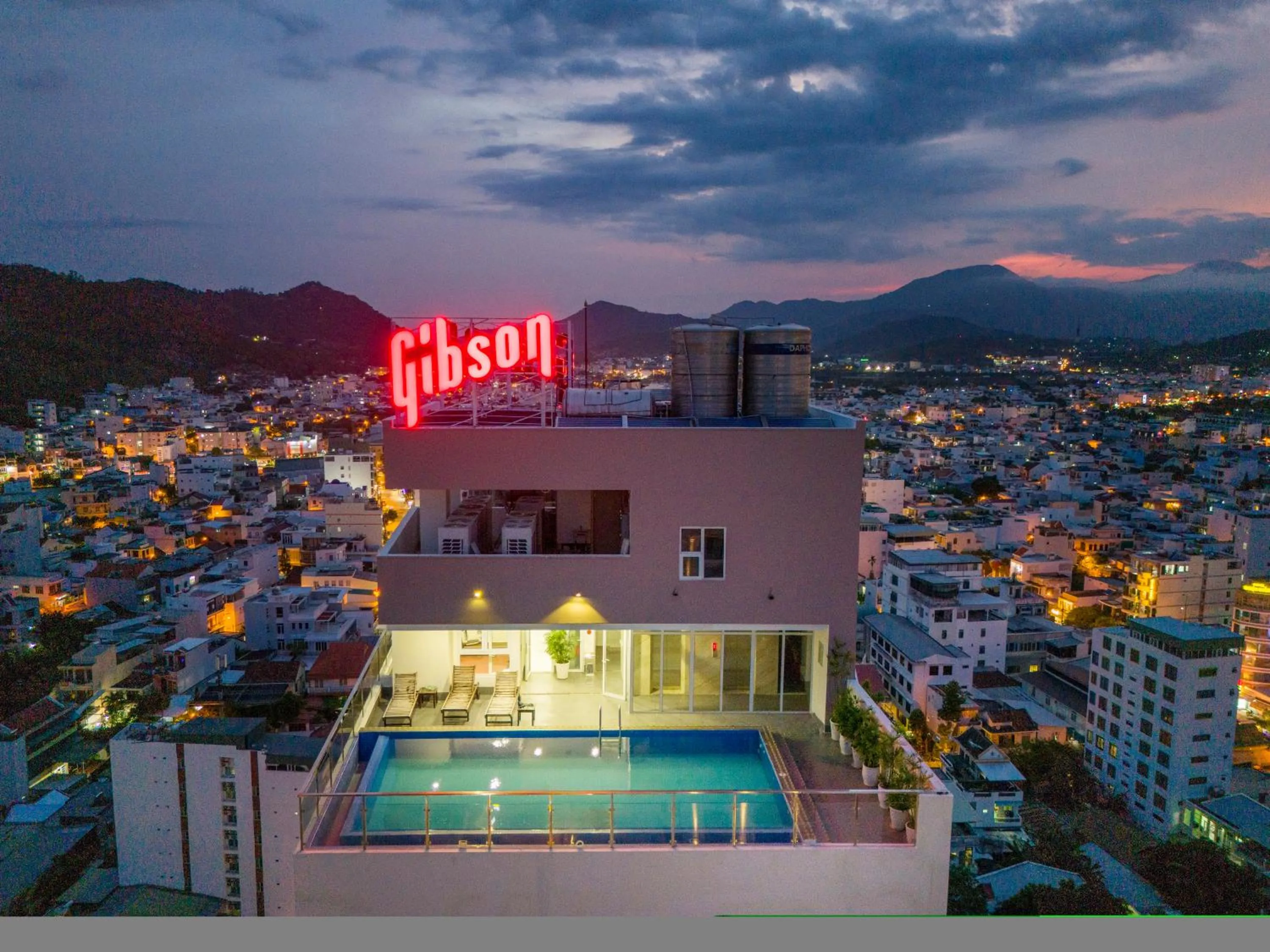 Swimming pool in Gibson Hotel Nha Trang