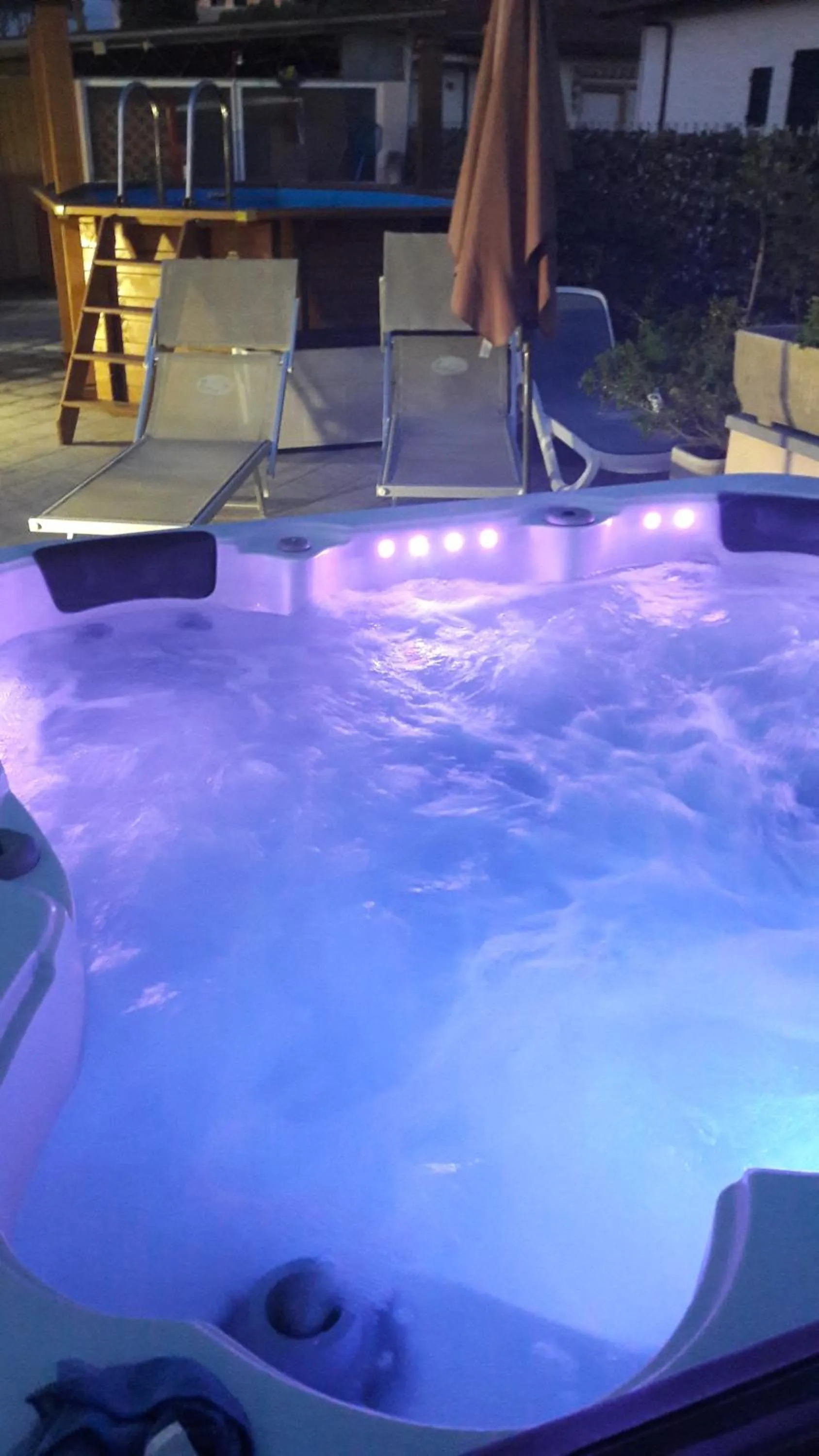 Hot Tub in Hotel Mariani