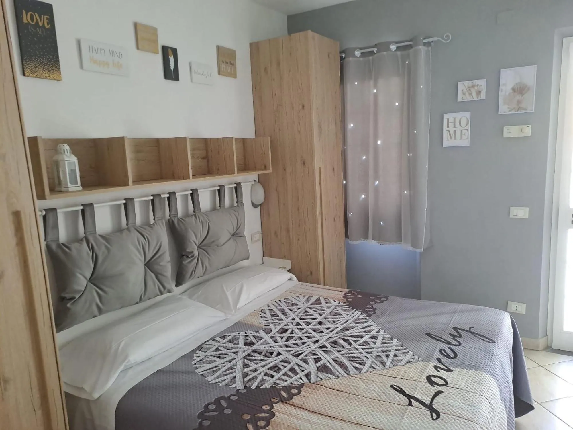 Bed in Hotel Mariani