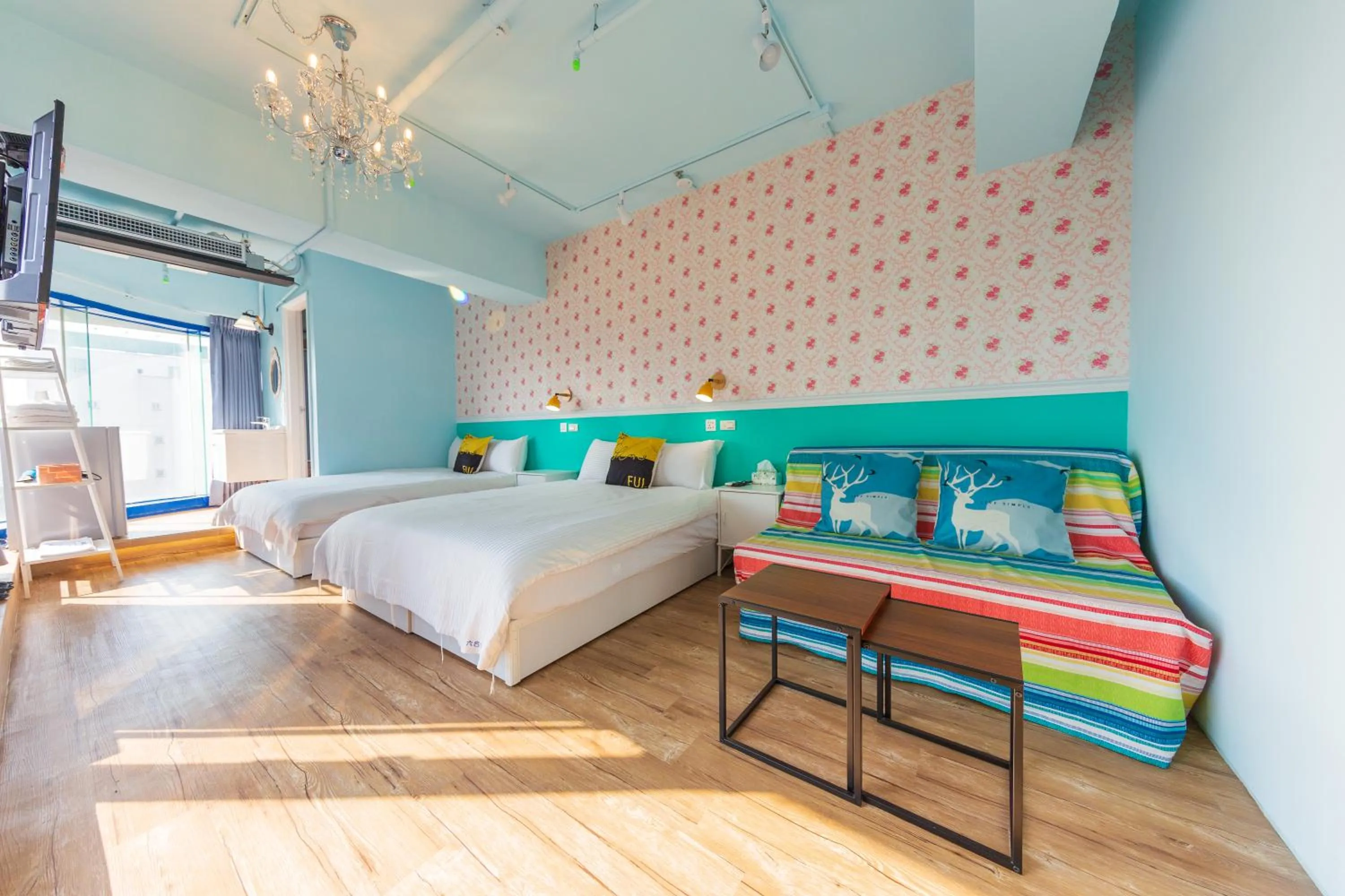 Bed in Kaohsiung I Hi Hotel