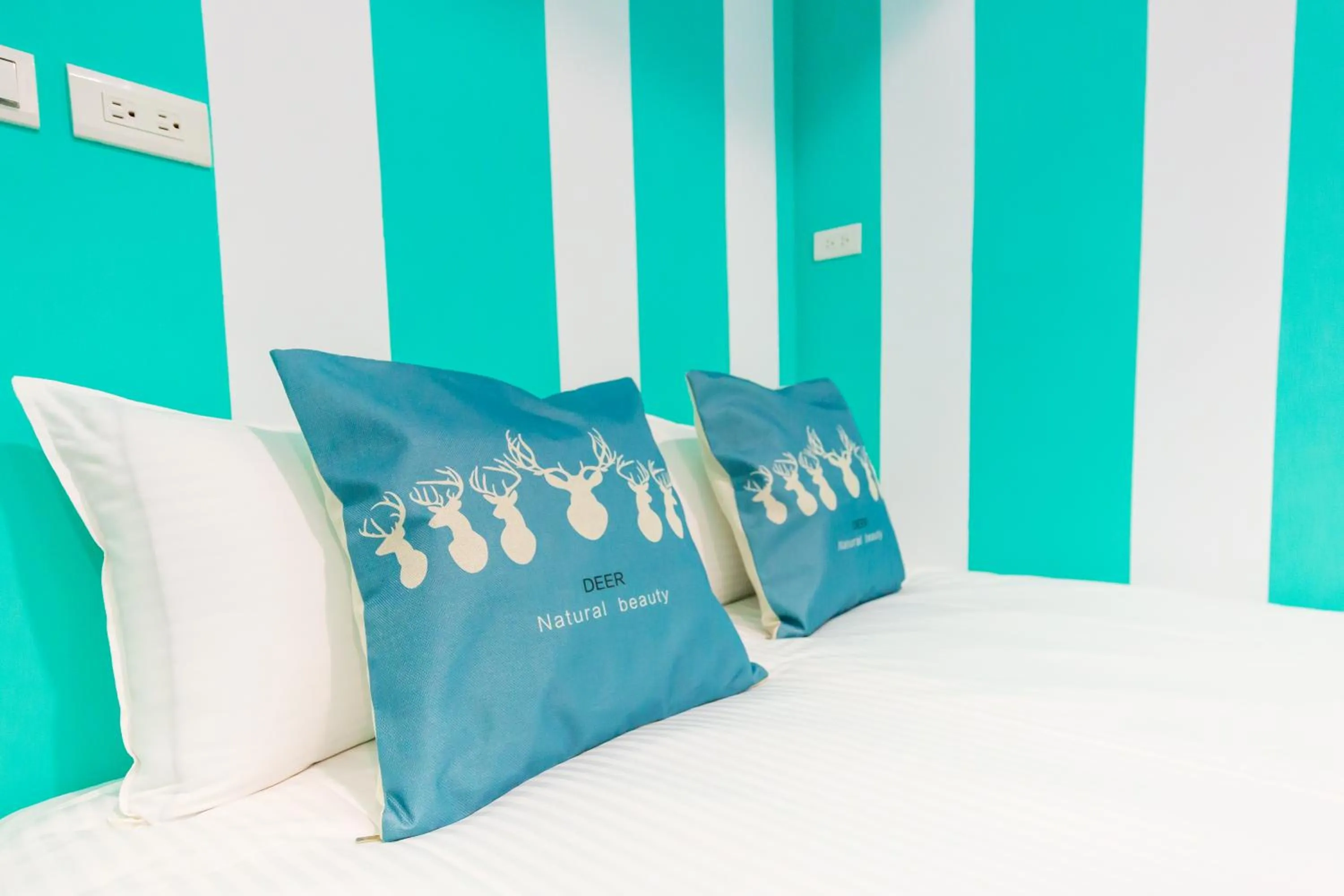 Bed in Kaohsiung I Hi Hotel