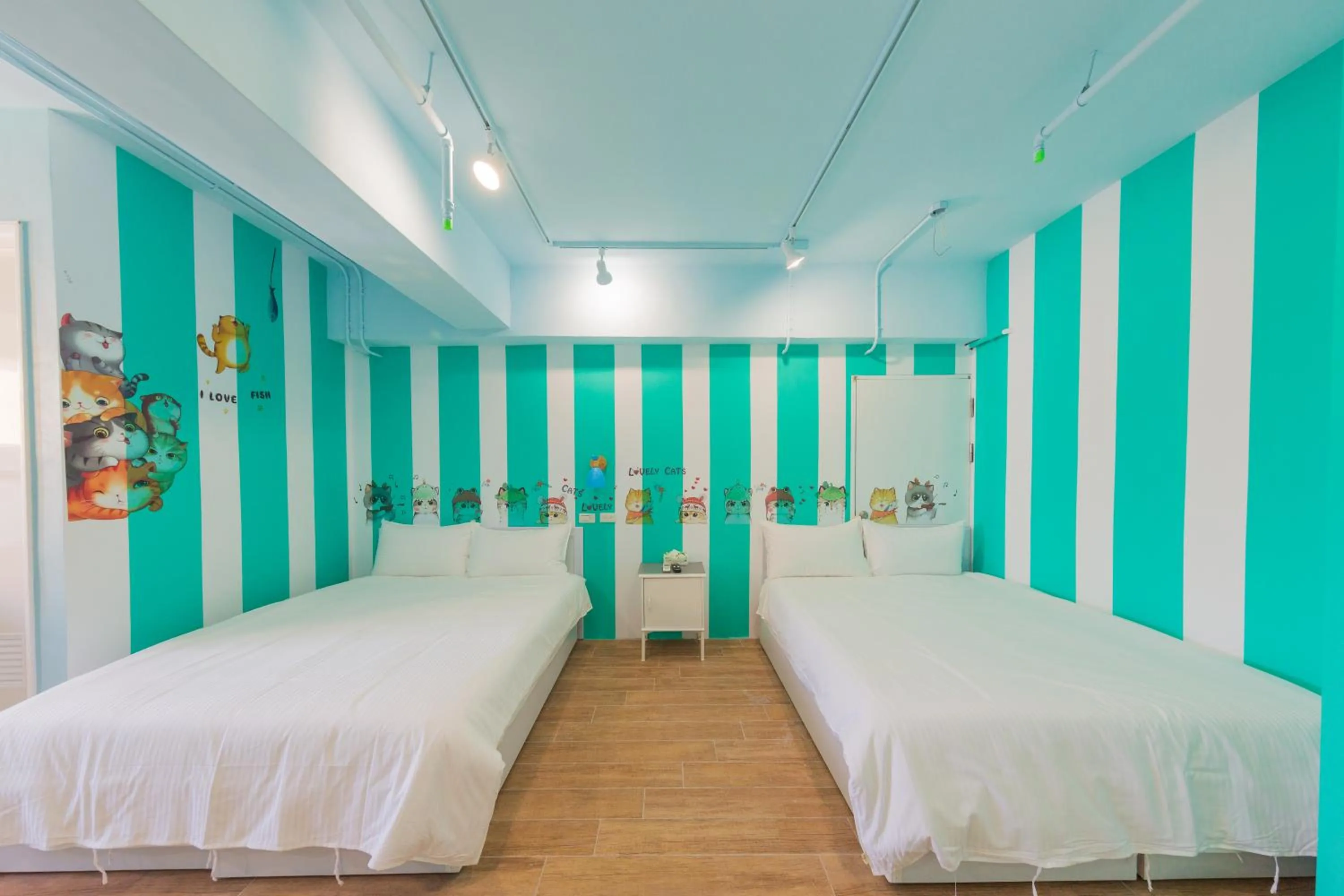 Bed in Kaohsiung I Hi Hotel