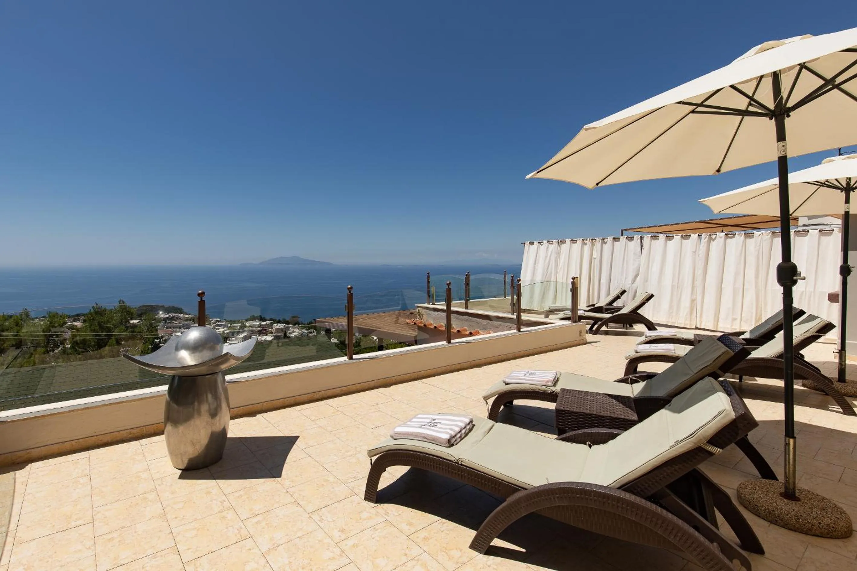 Shower in Monte Solaro Bed & Breakfast