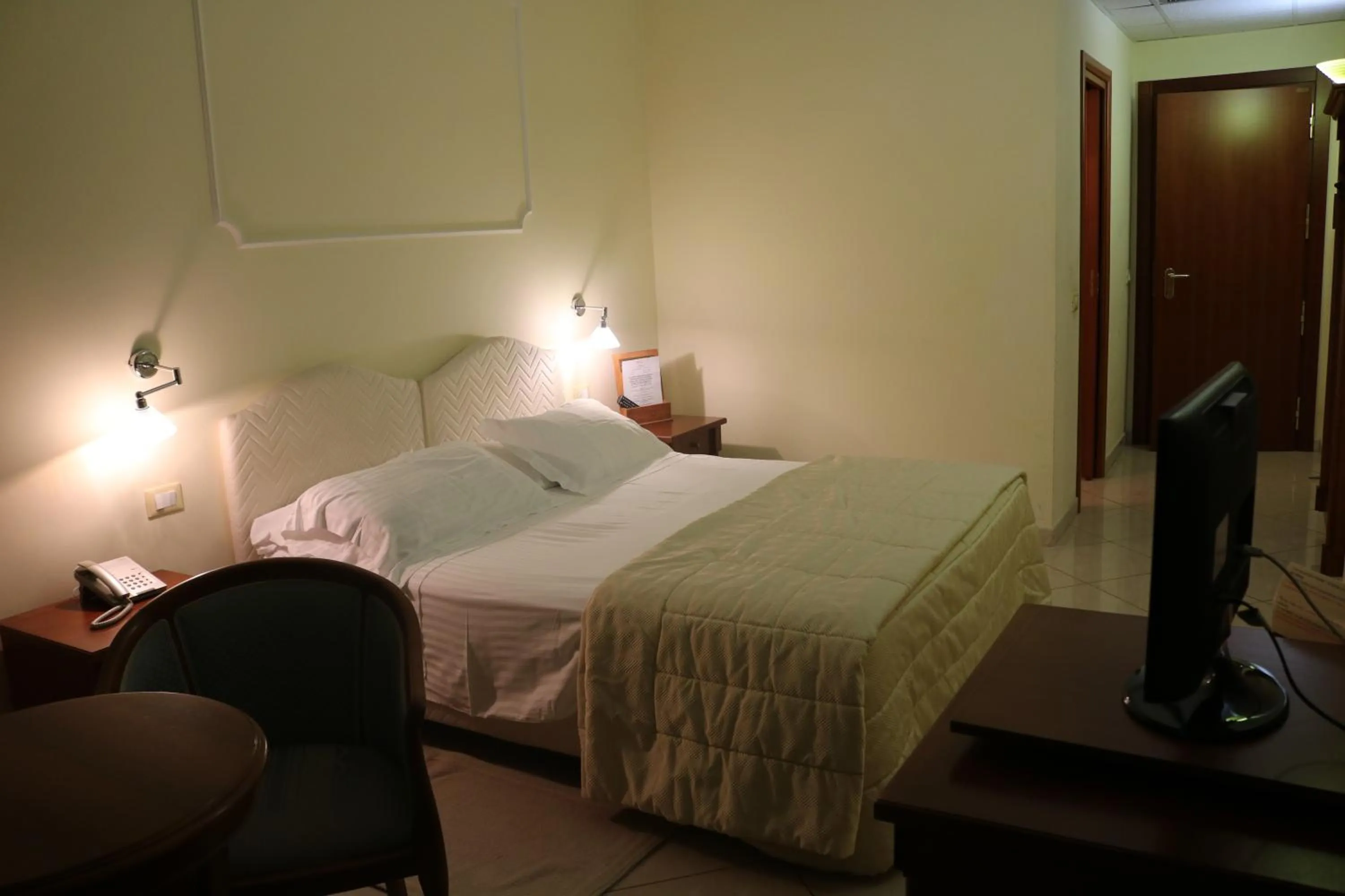 Bed in Hotel Marinella