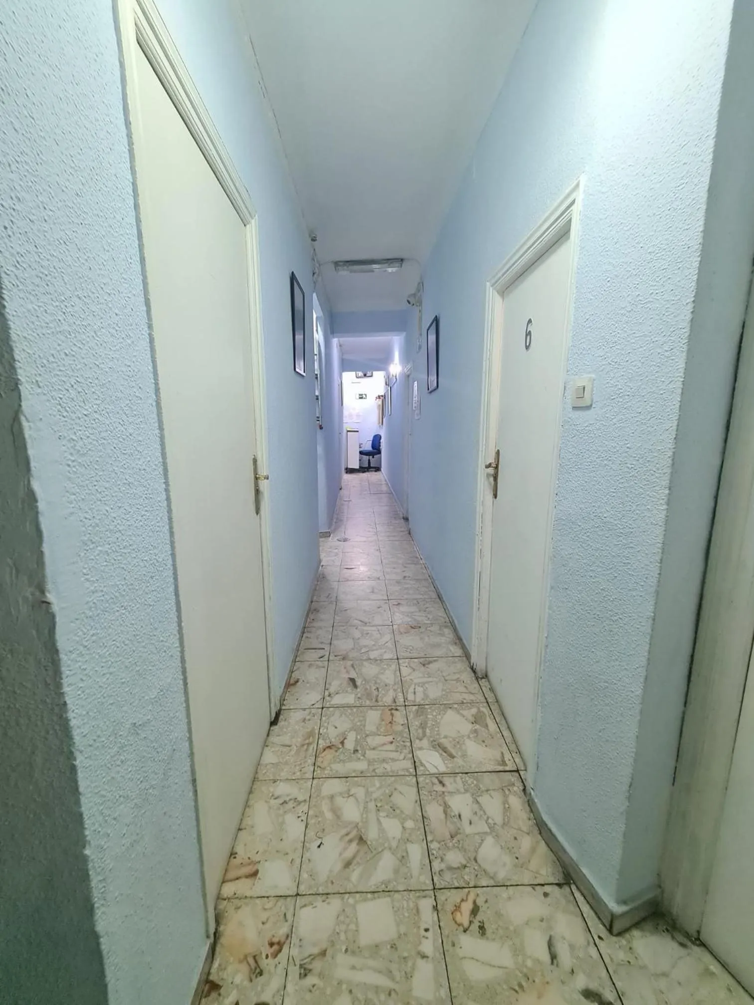 Area and facilities in Pensión Rivera