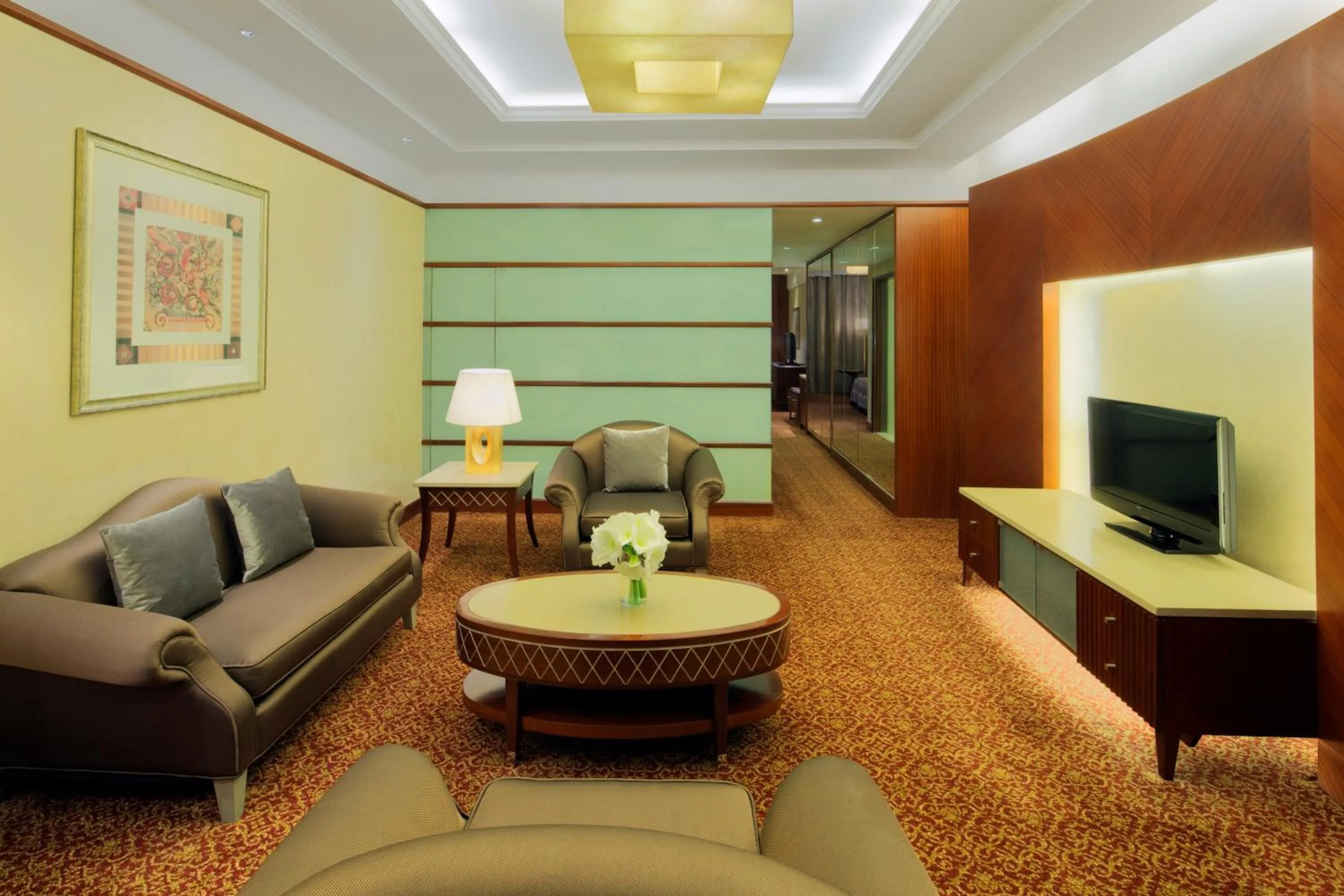 Property building in Radisson Blu Hotel Shanghai New World