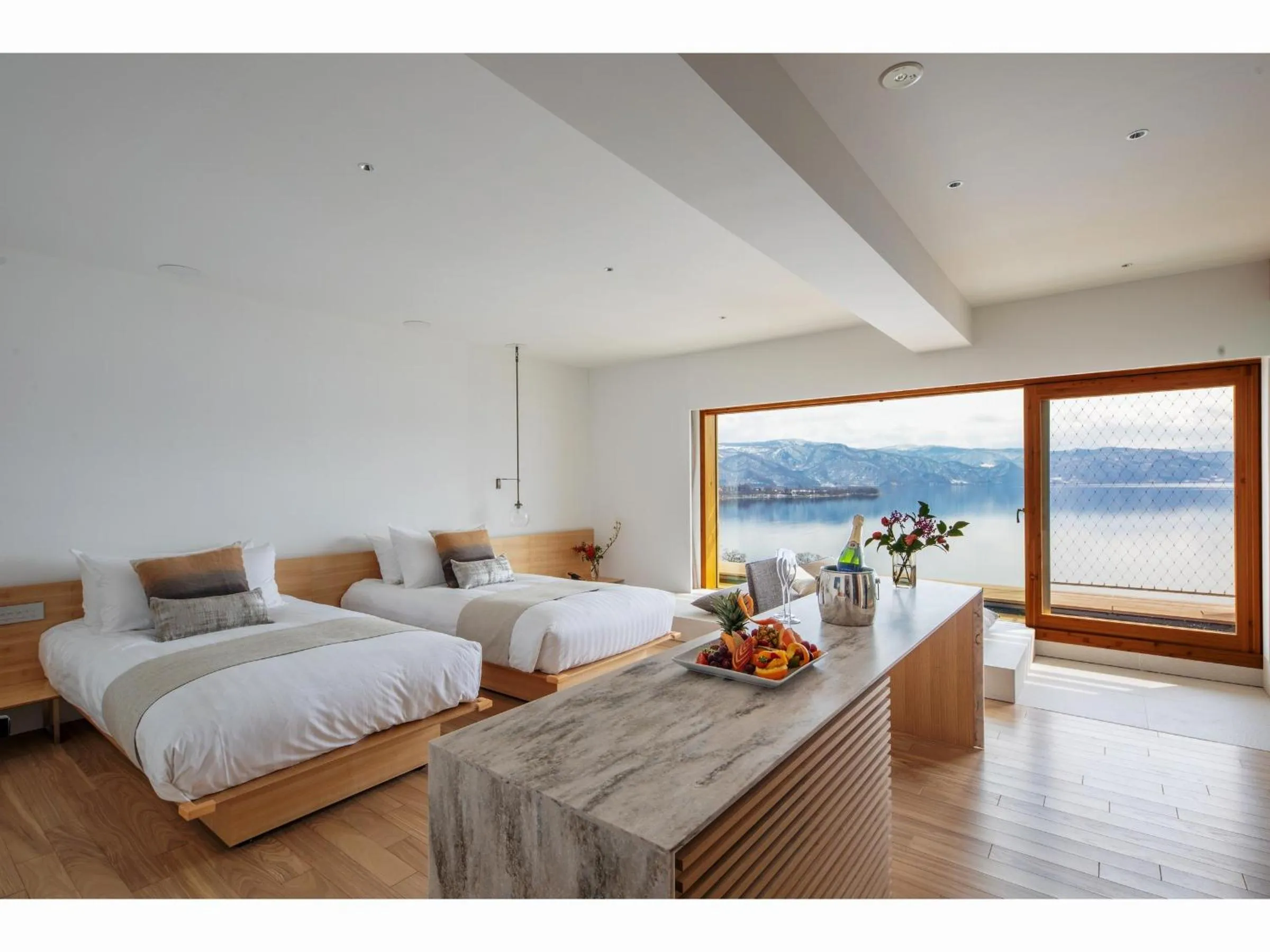 Bedroom, Bed in WE Hotel Toya