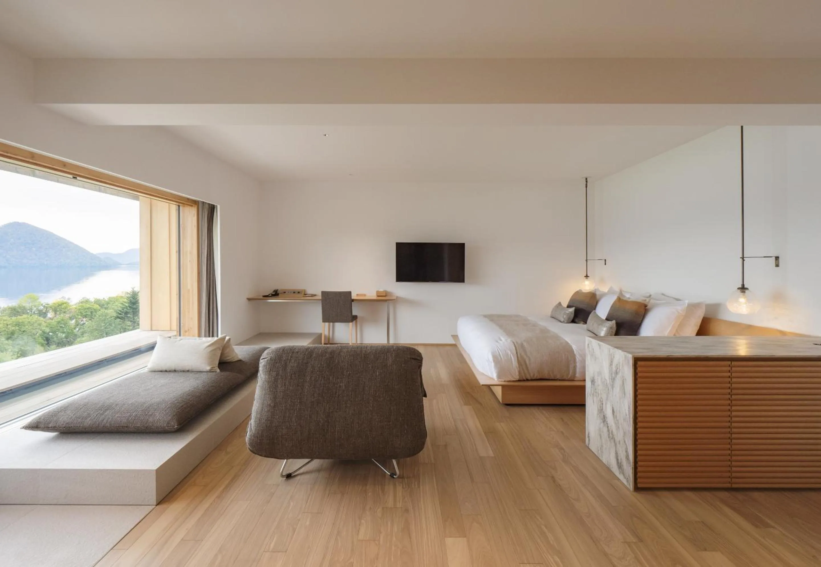 Photo of the whole room, Bed in WE Hotel Toya