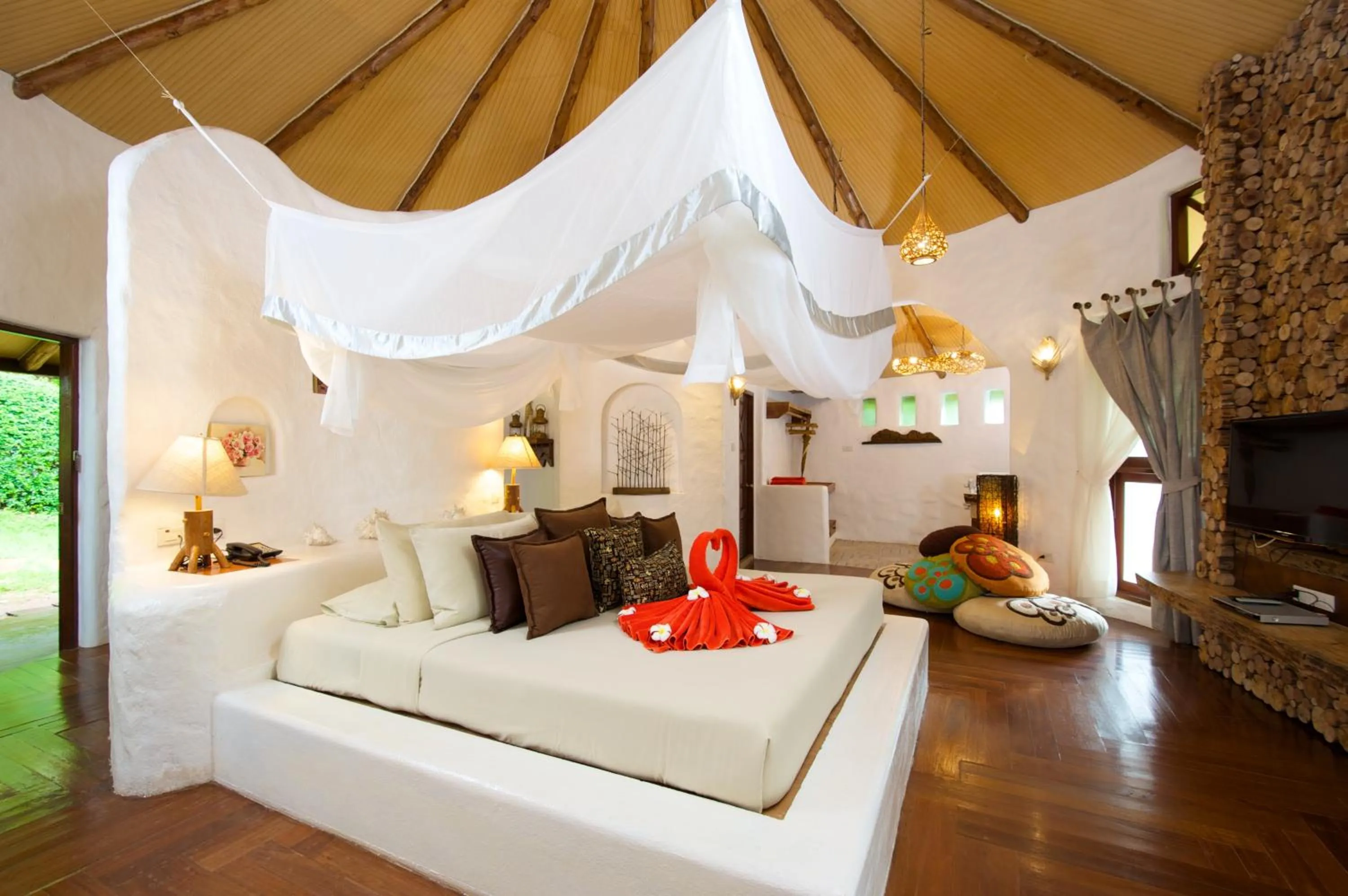 Bed in Koh Tao Cabana