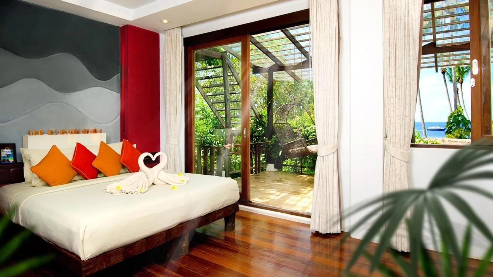 Bed in Koh Tao Cabana