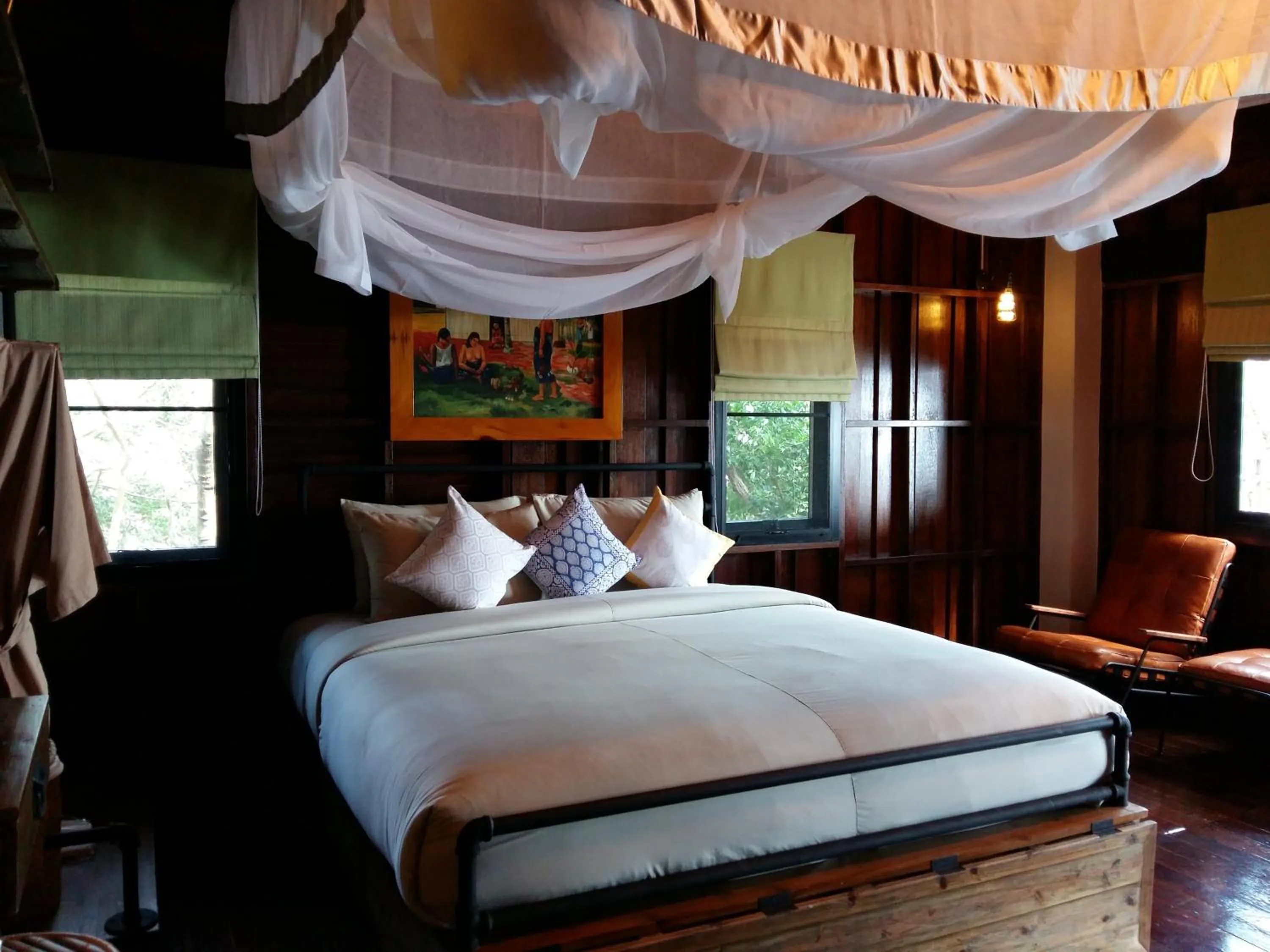 Bed in Koh Tao Cabana