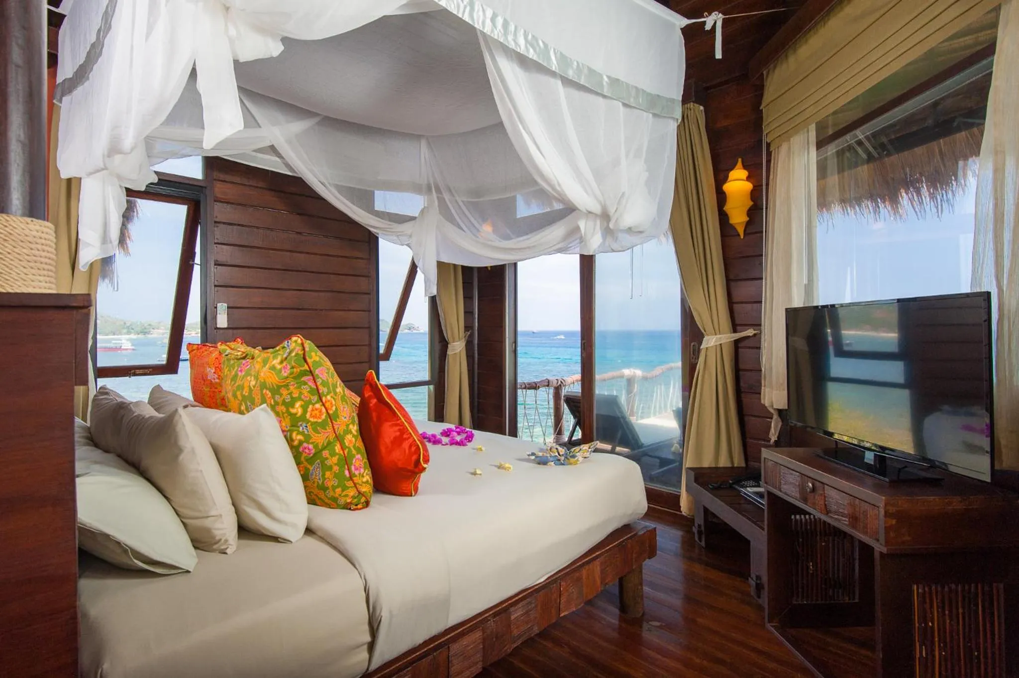 Bed in Koh Tao Cabana