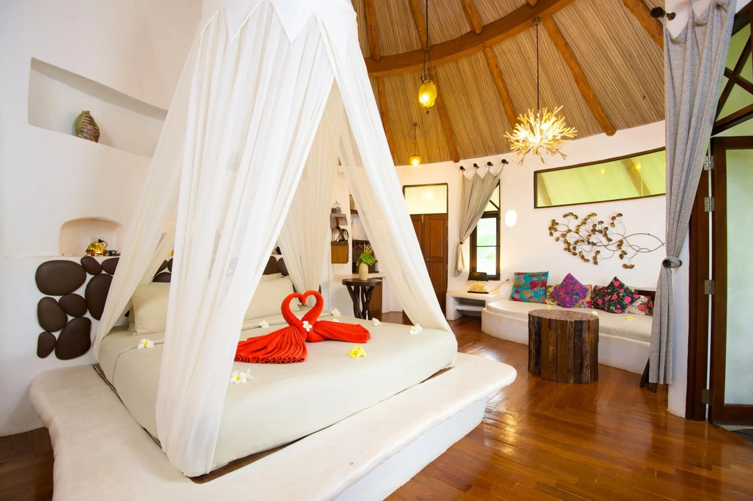 Bed in Koh Tao Cabana