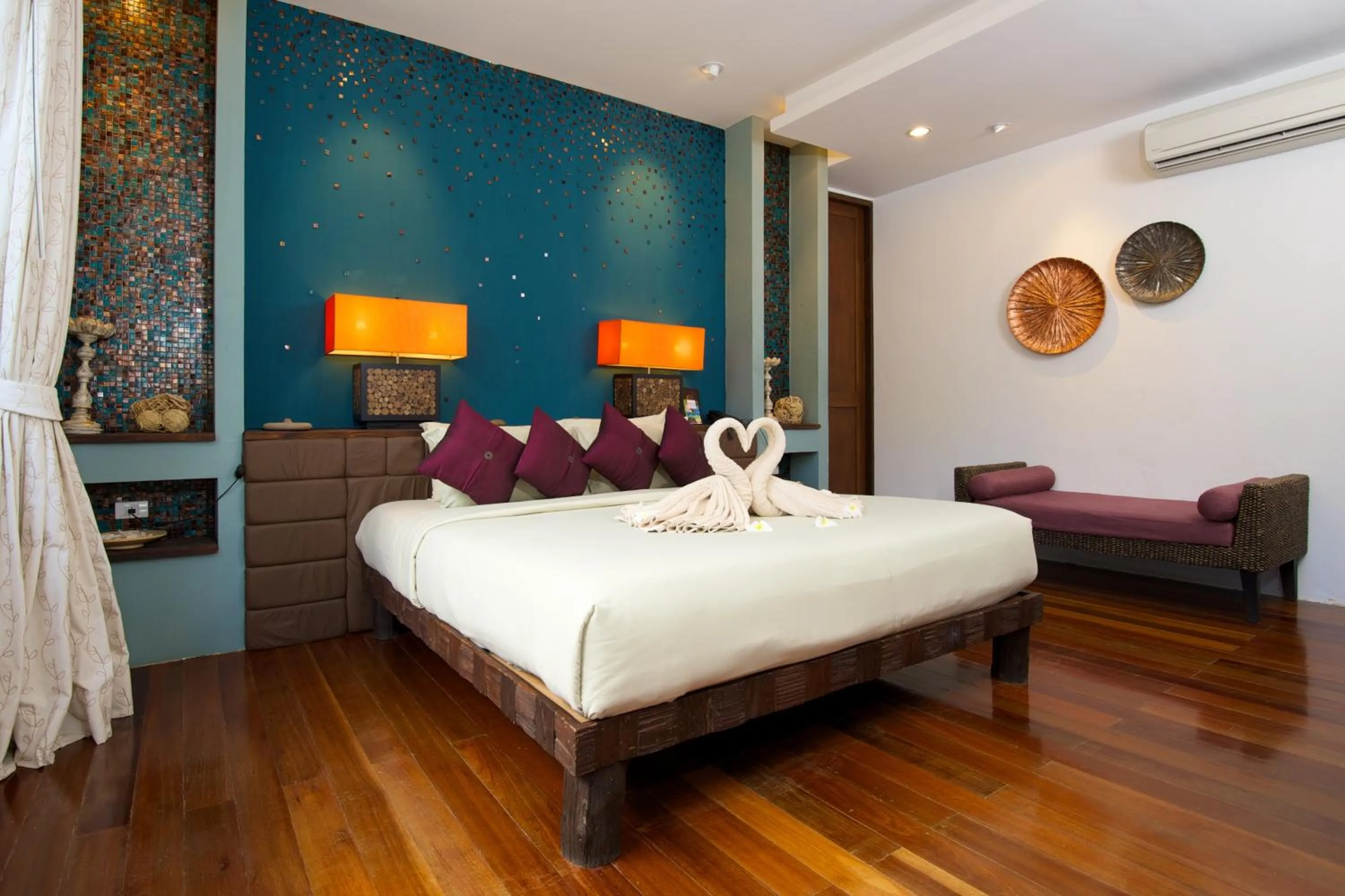 Bed in Koh Tao Cabana