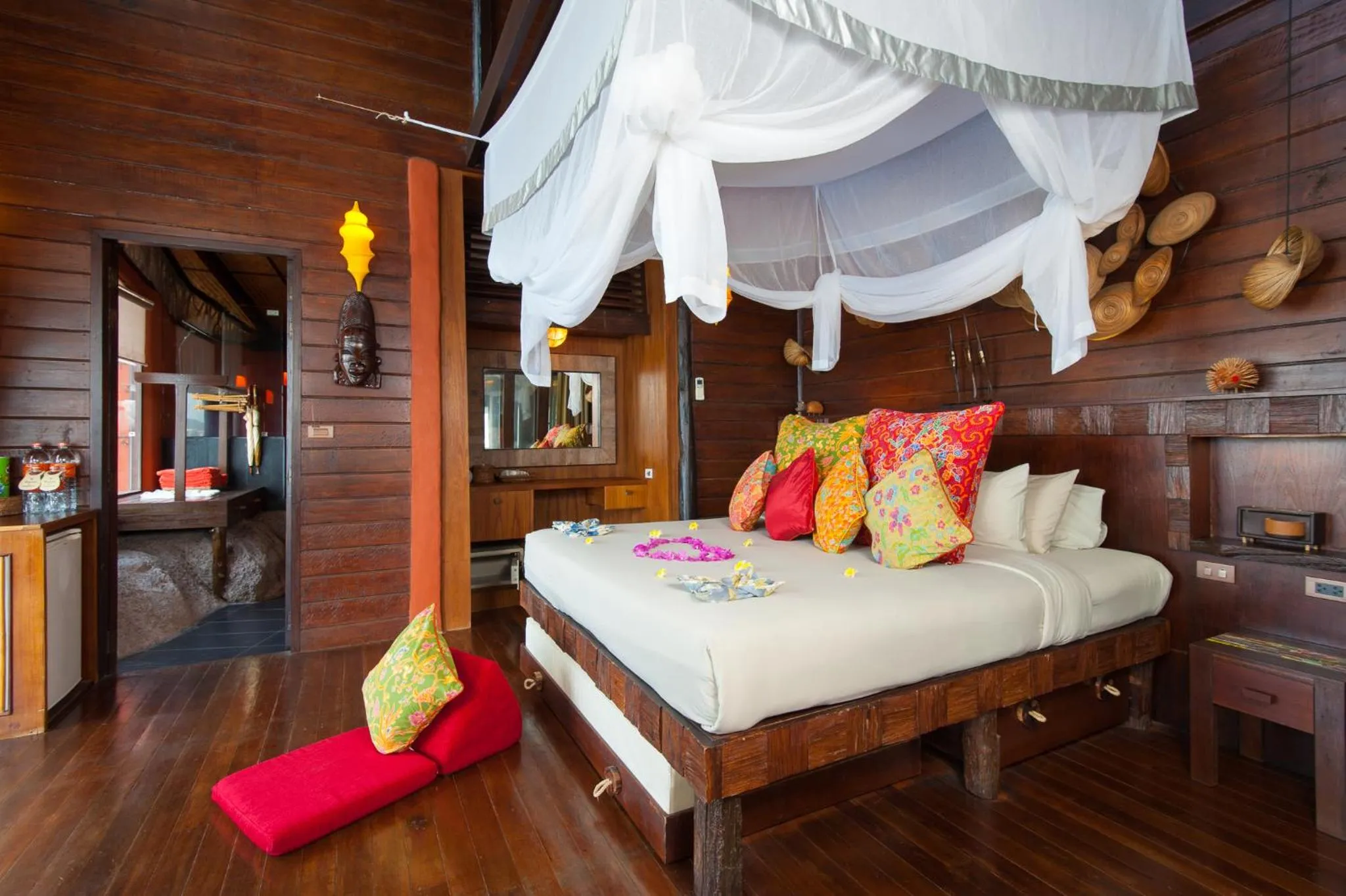 Bed in Koh Tao Cabana