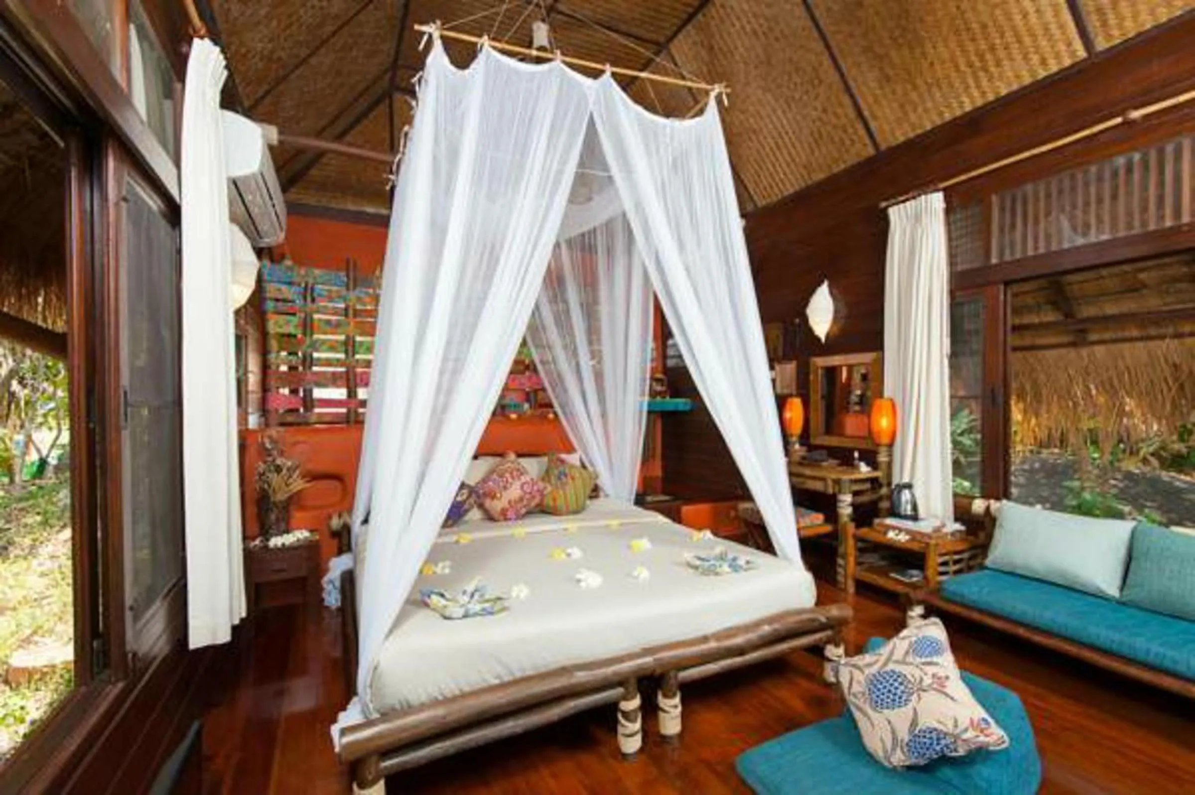 Bed in Koh Tao Cabana