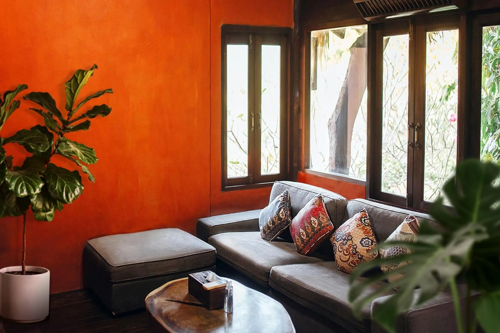 Living room in Koh Tao Cabana