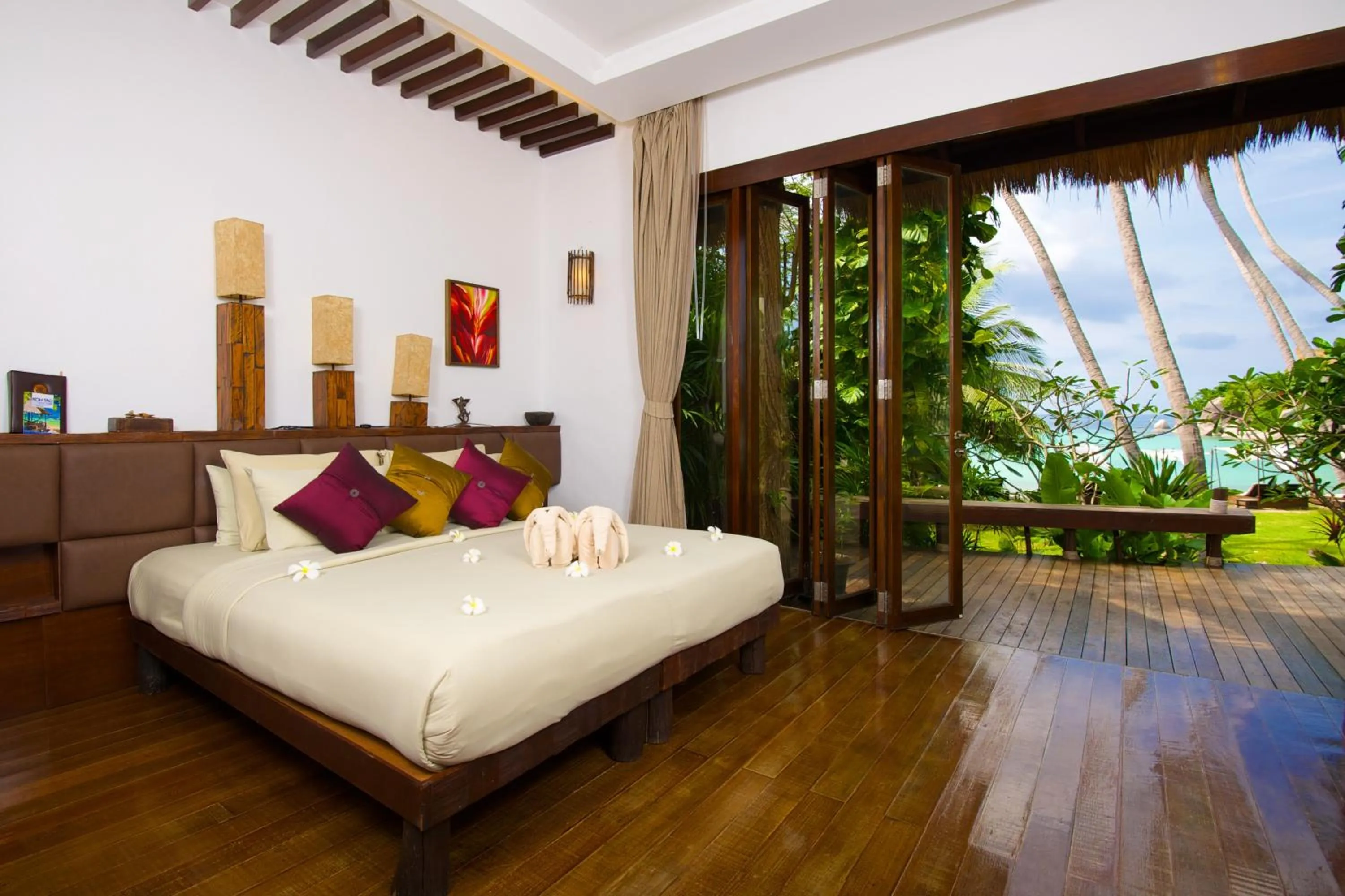 Bed in Koh Tao Cabana