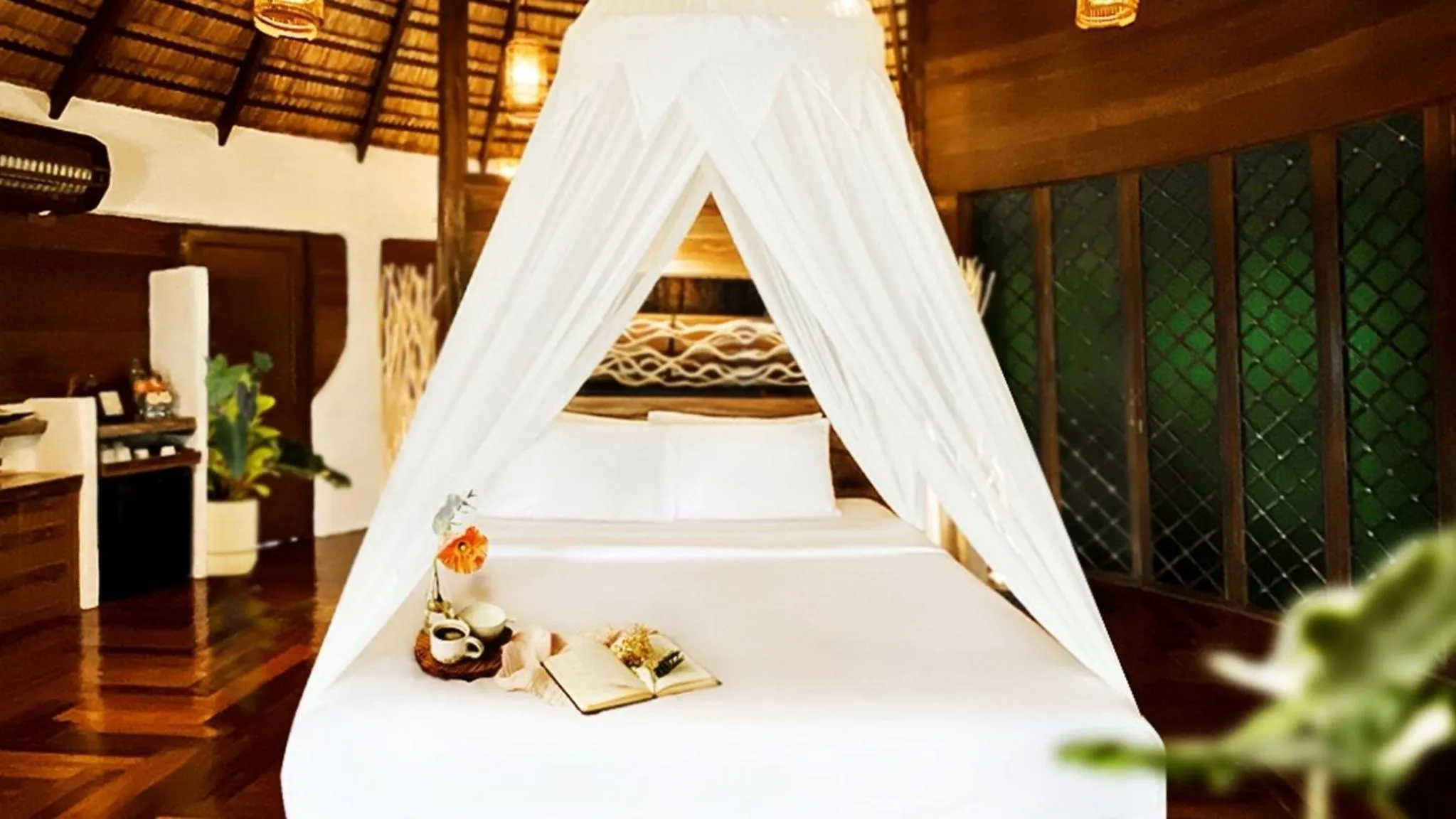 Bed in Koh Tao Cabana