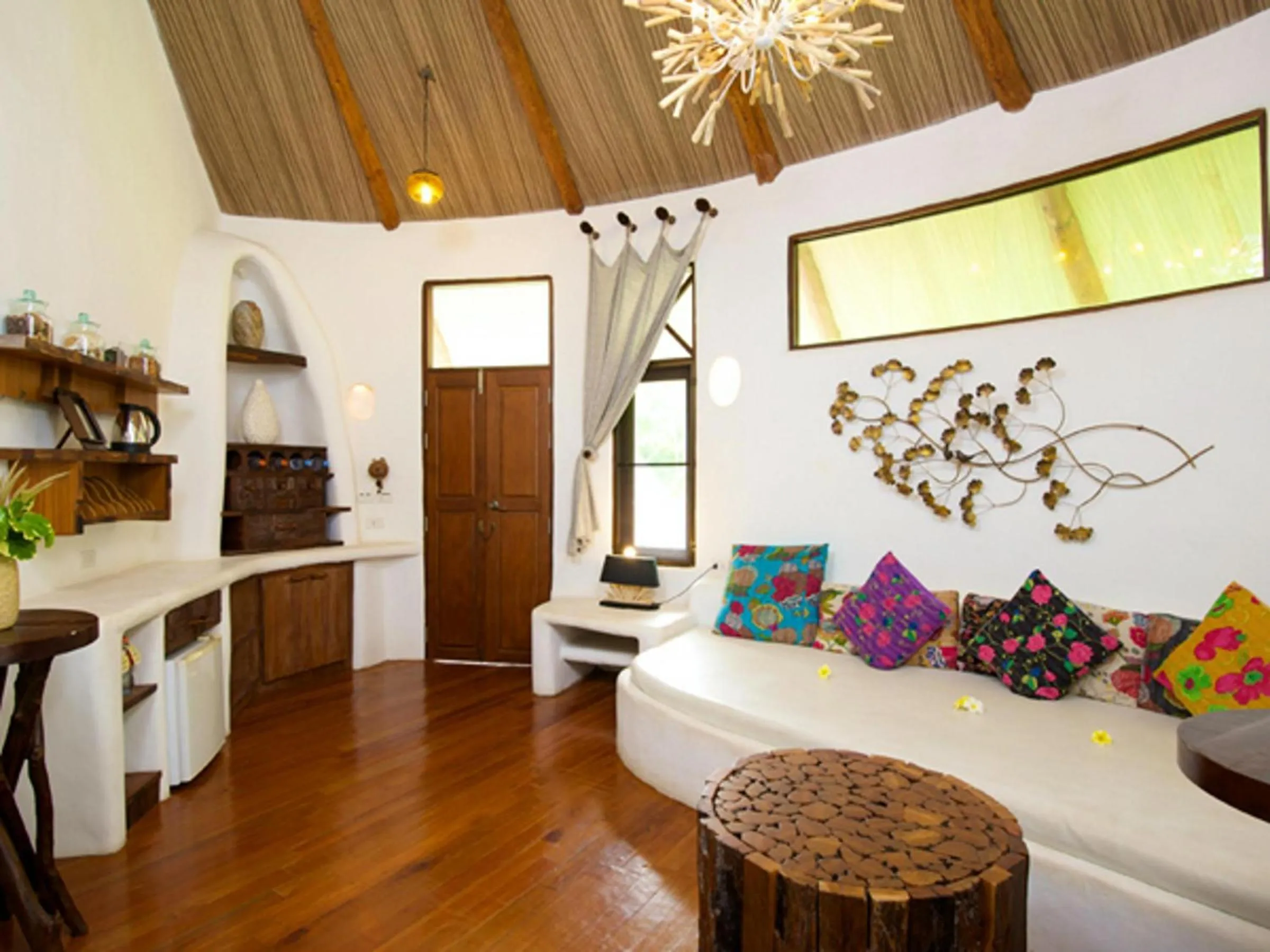 Living room in Koh Tao Cabana