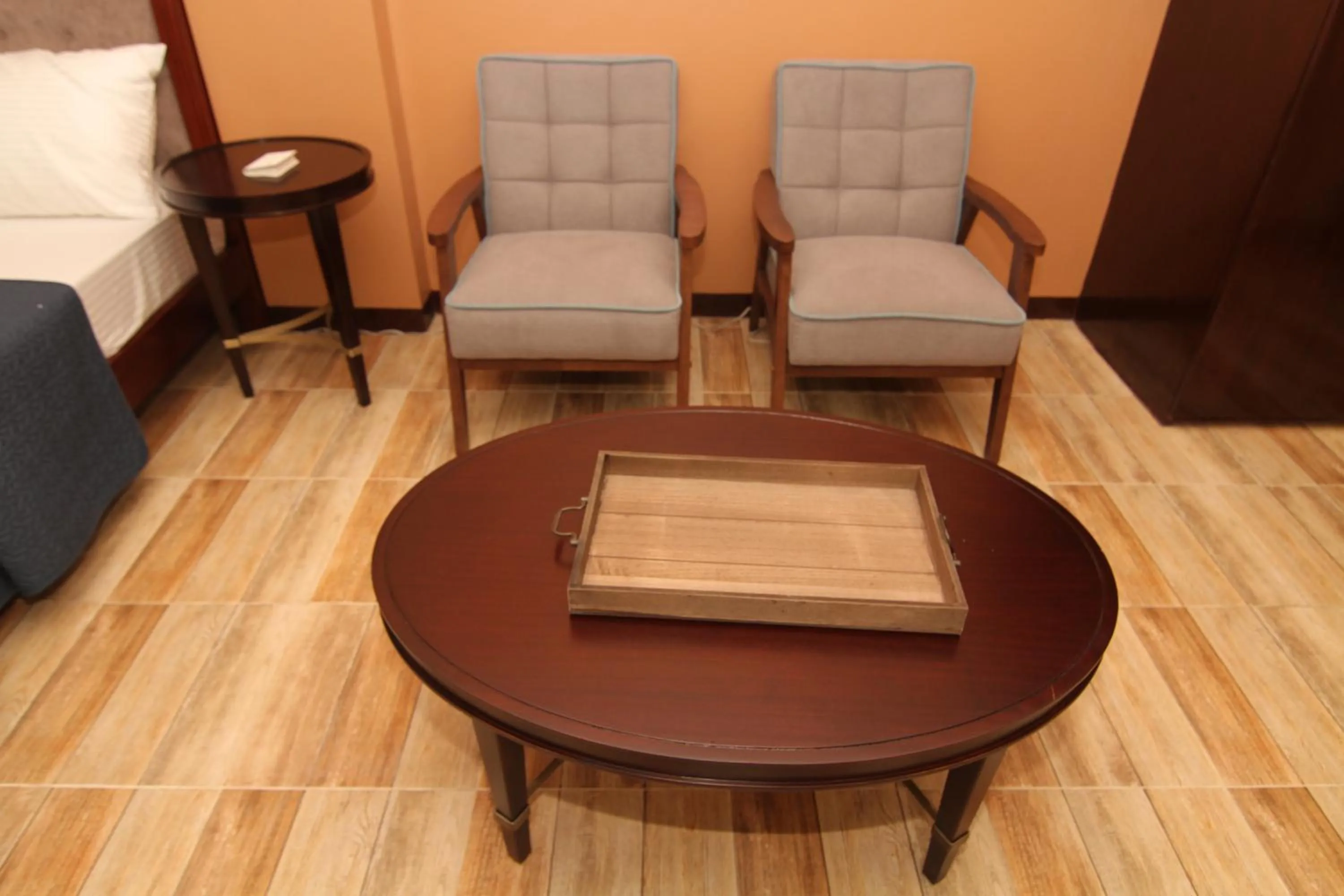 Seating area in Charos Dormitel