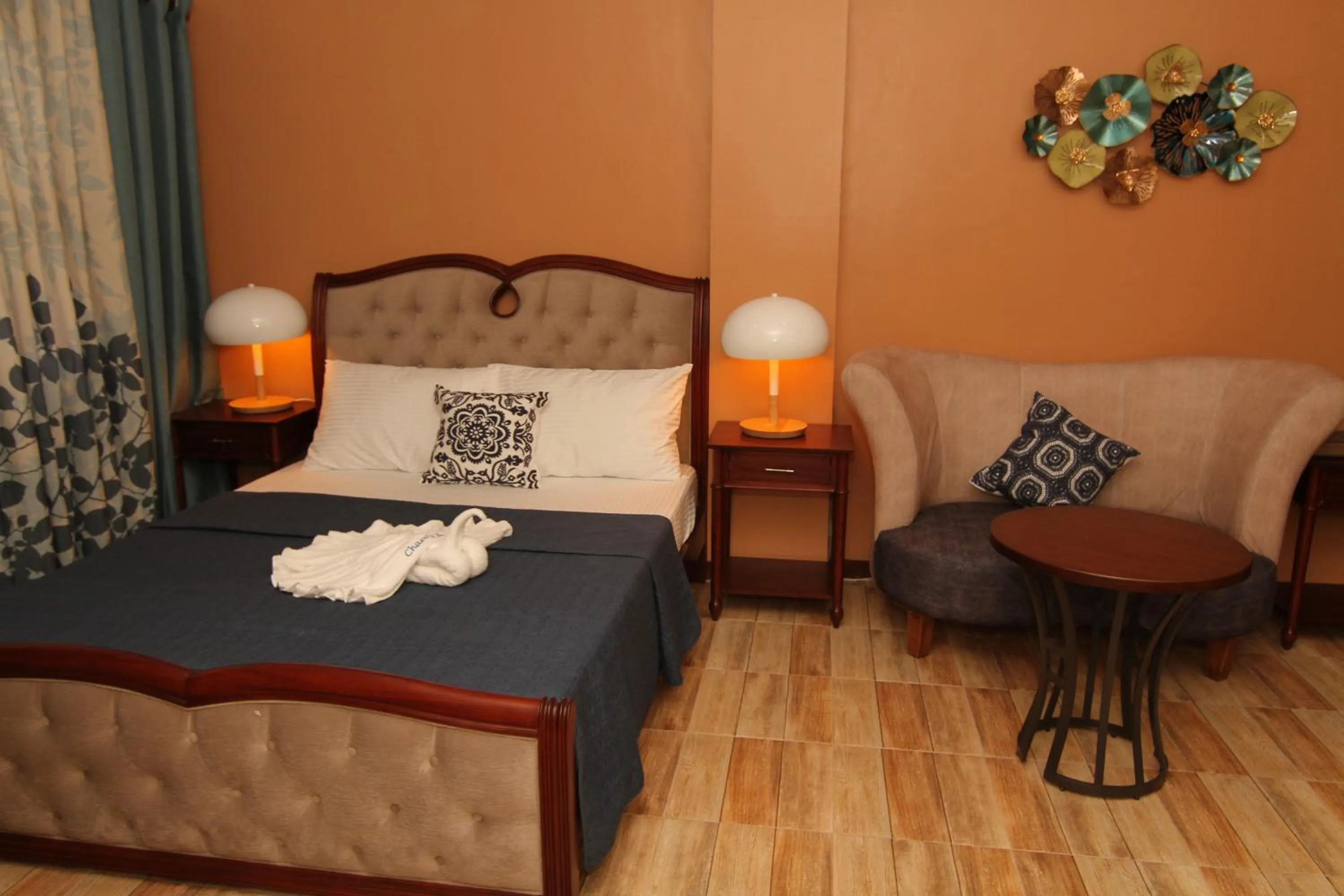 Bed in Charos Dormitel