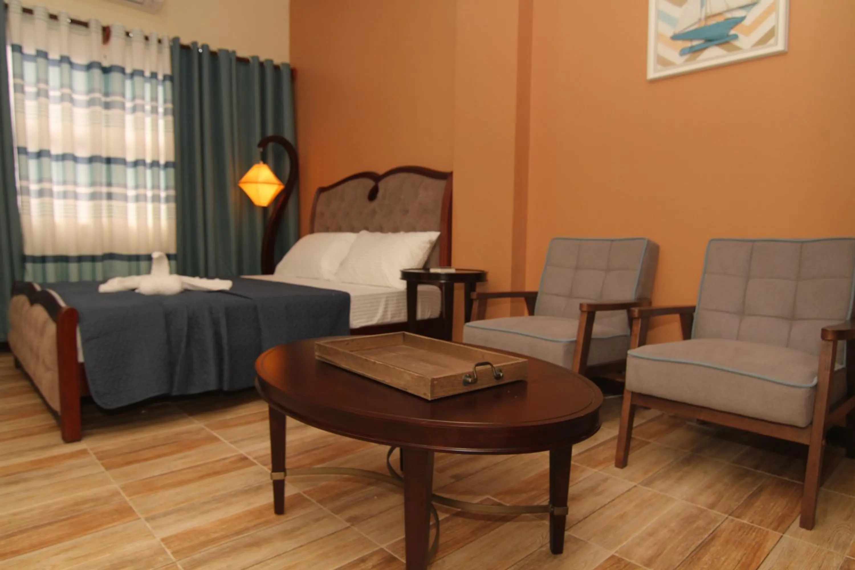 Bed in Charos Dormitel