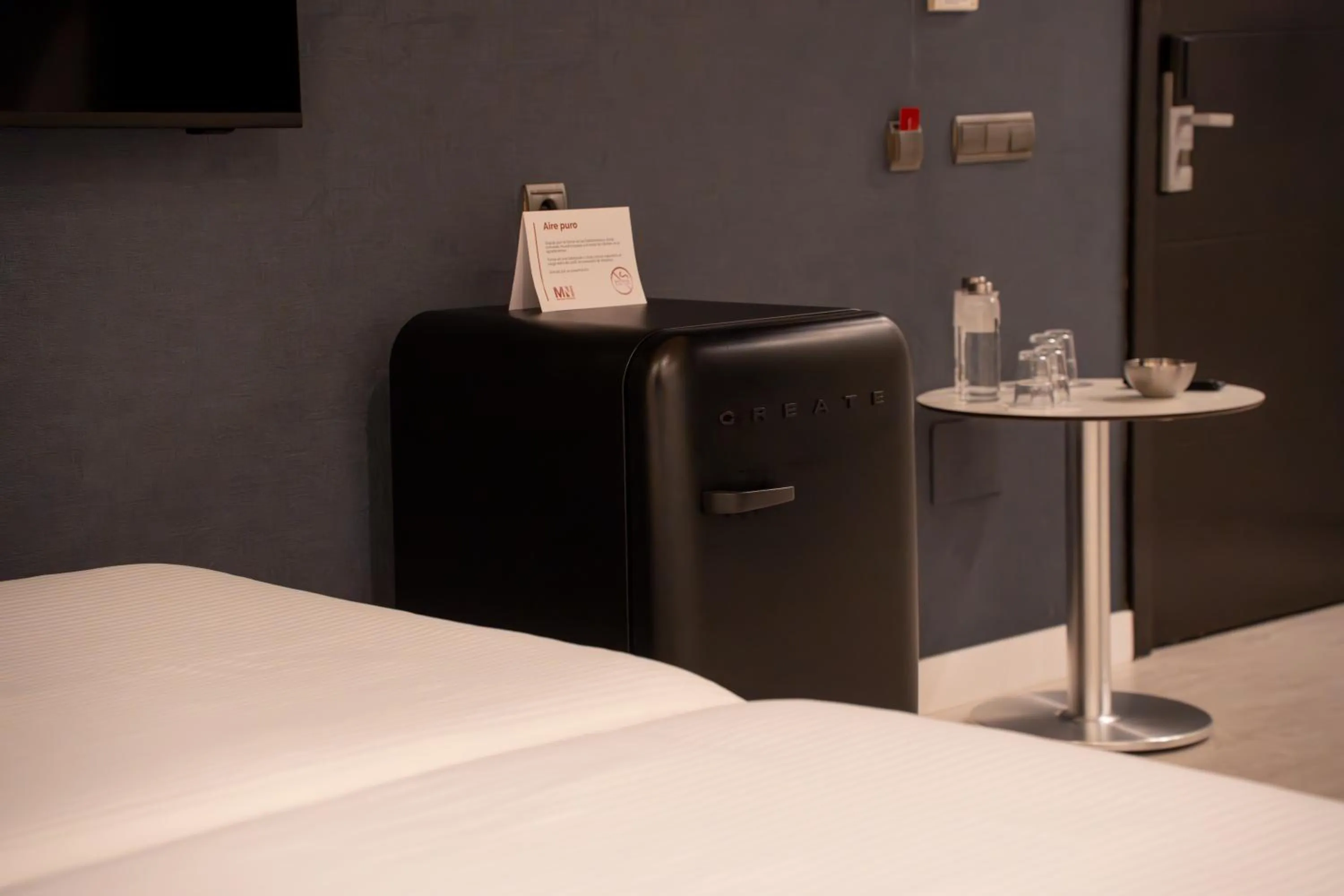 Bed in Hotel Málaga Nostrum Airport