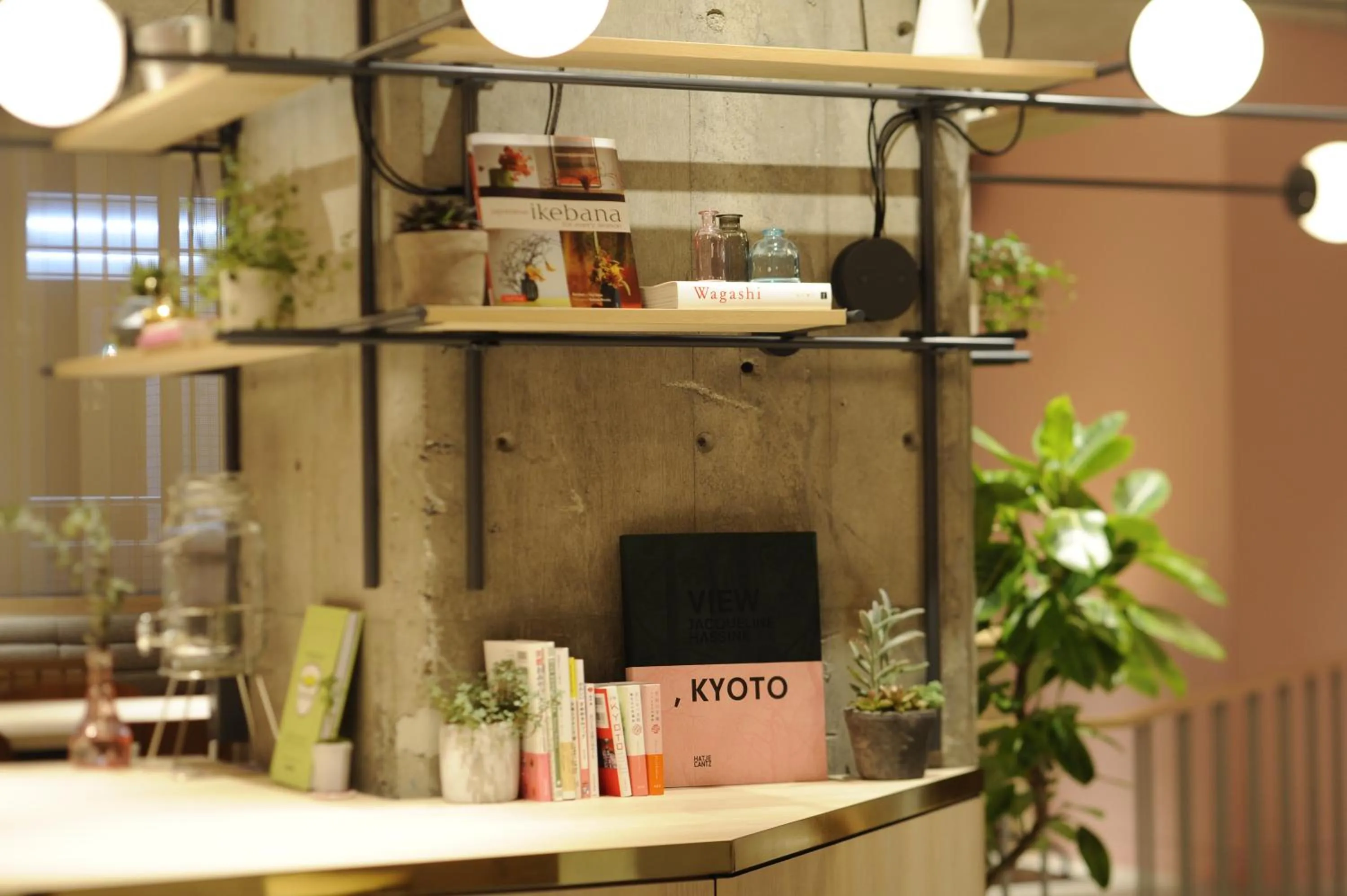 Communal lounge/ TV room in CAFETEL Kyoto Sanjo for Ladies