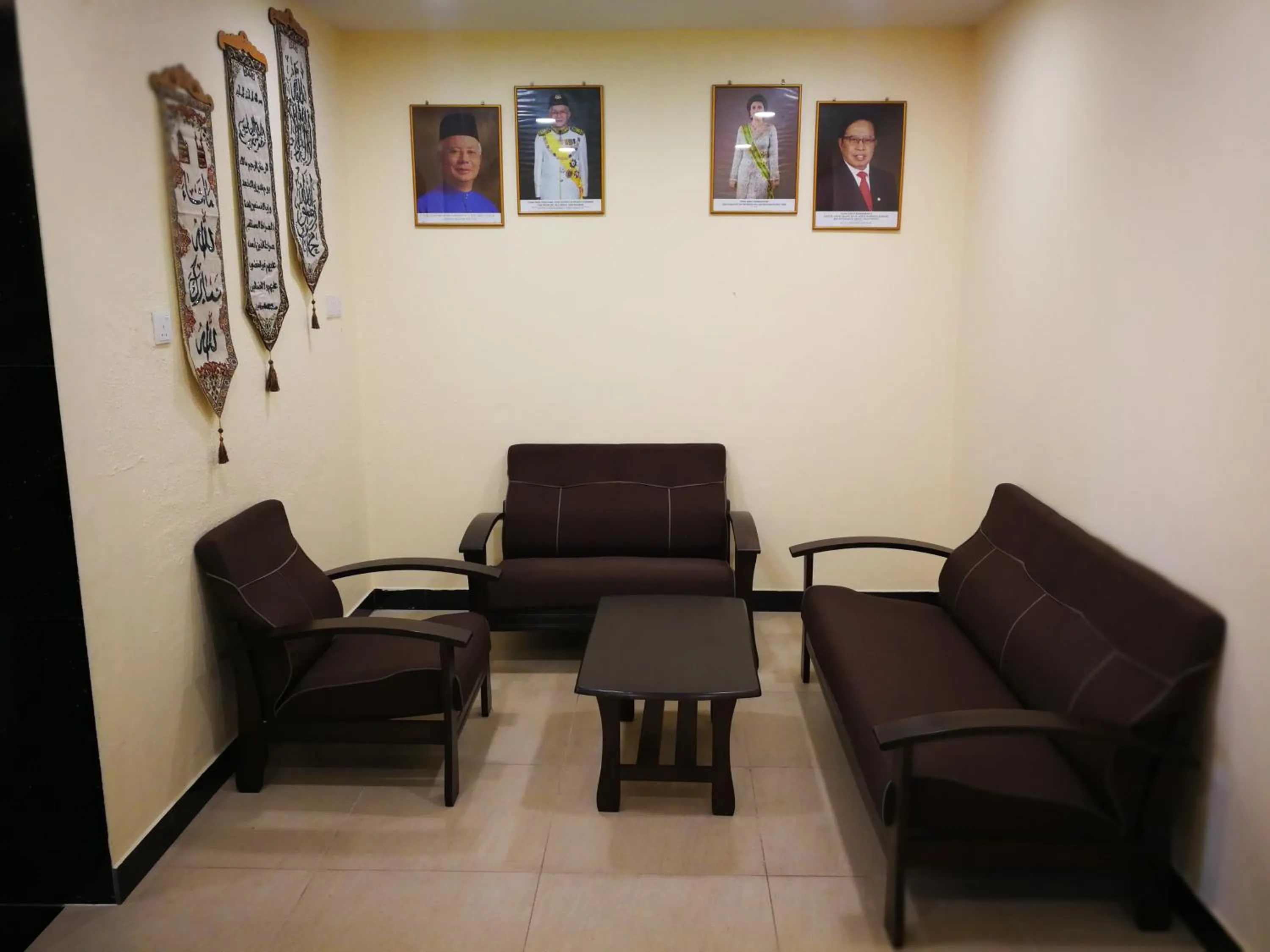 Seating area in Hotel Zuhra