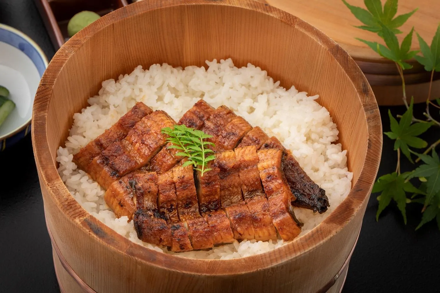 Food close-up in Sansuikan Kinryu