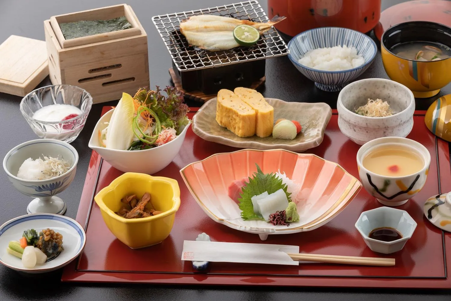 Breakfast in Sansuikan Kinryu