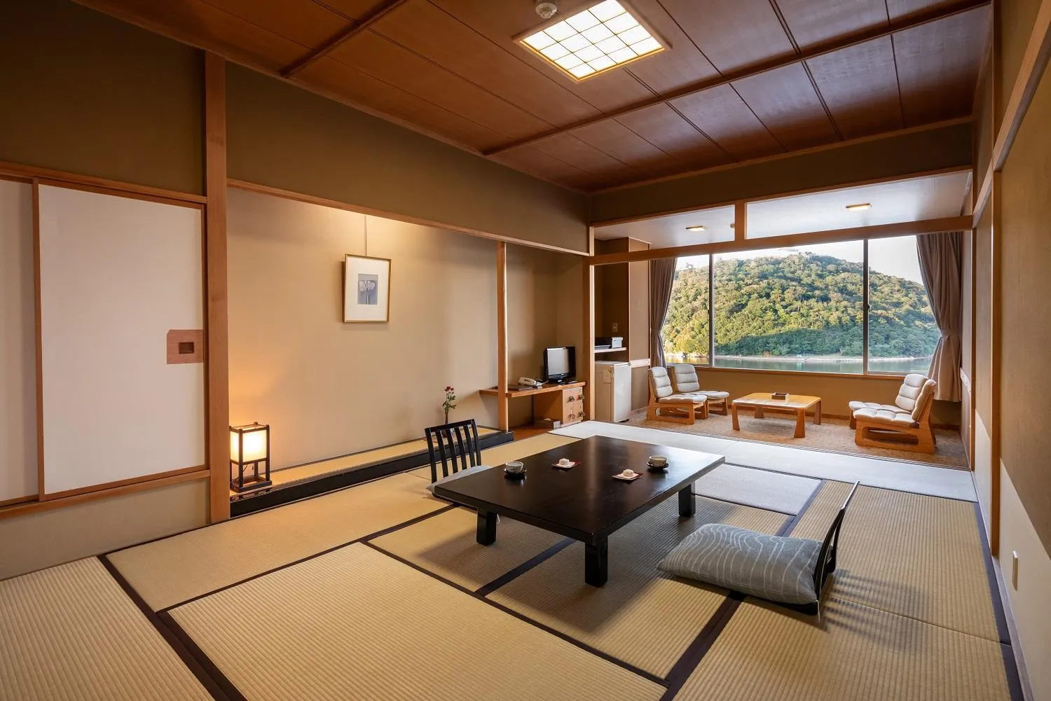 Photo of the whole room in Sansuikan Kinryu