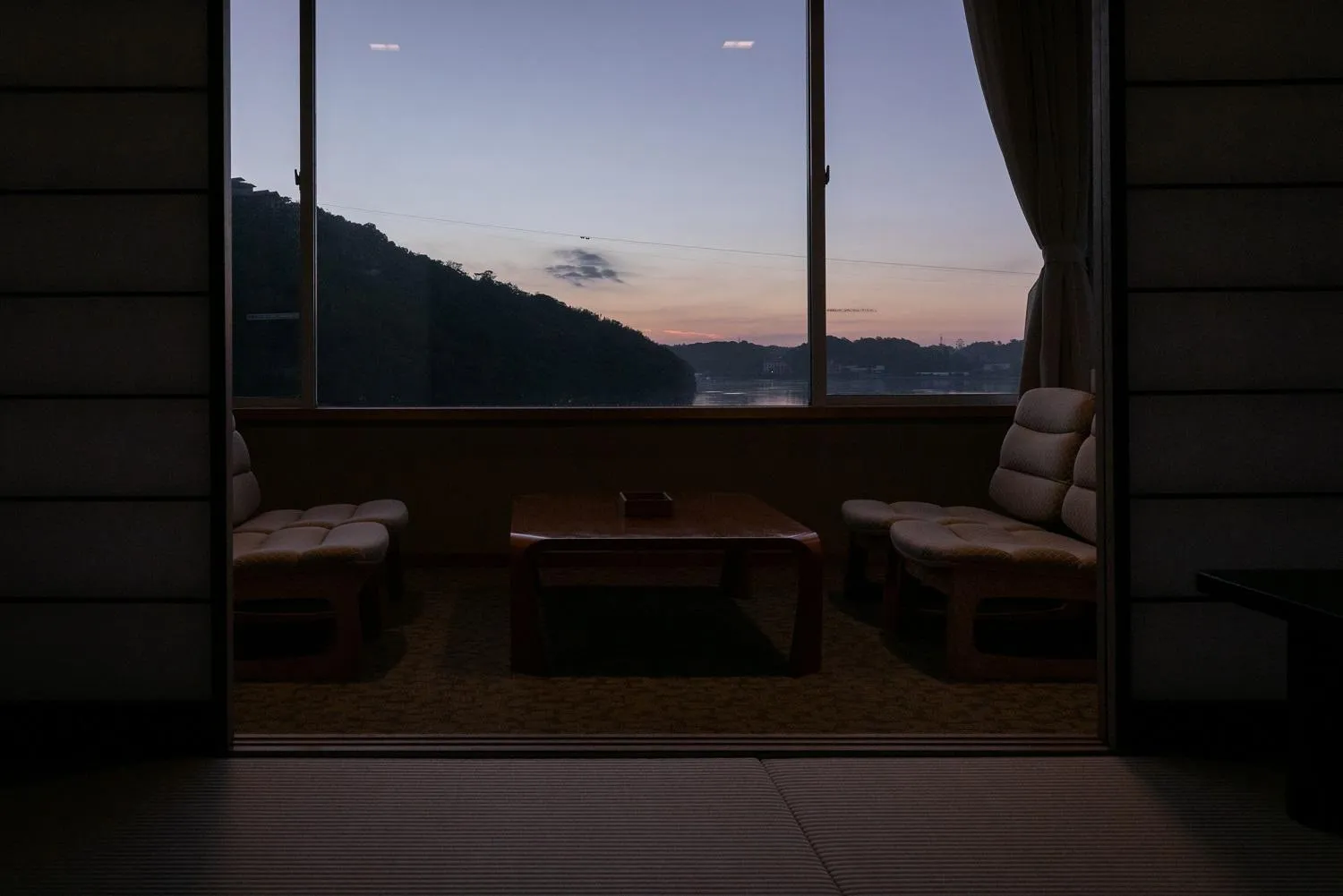 Lake view in Sansuikan Kinryu